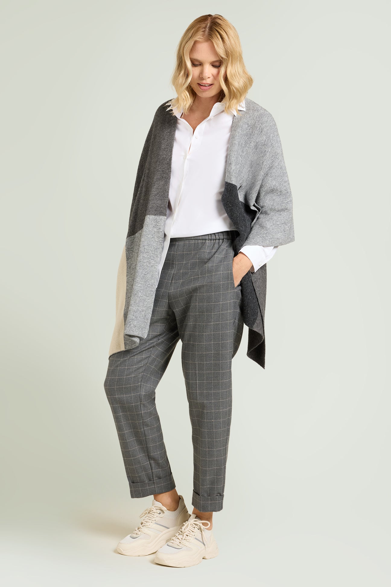 PANTALONI PULL-ON CHECK