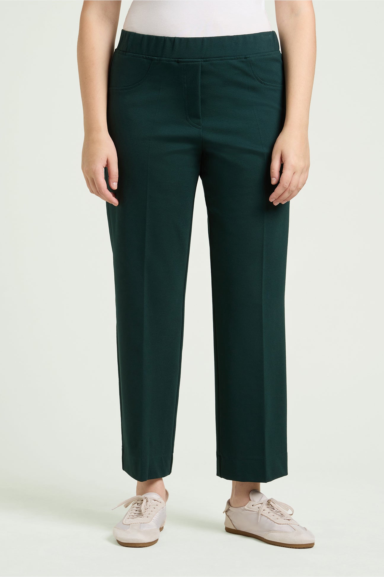 PANTALONI PULL-ON DRITTI IN PUNTO MILANO