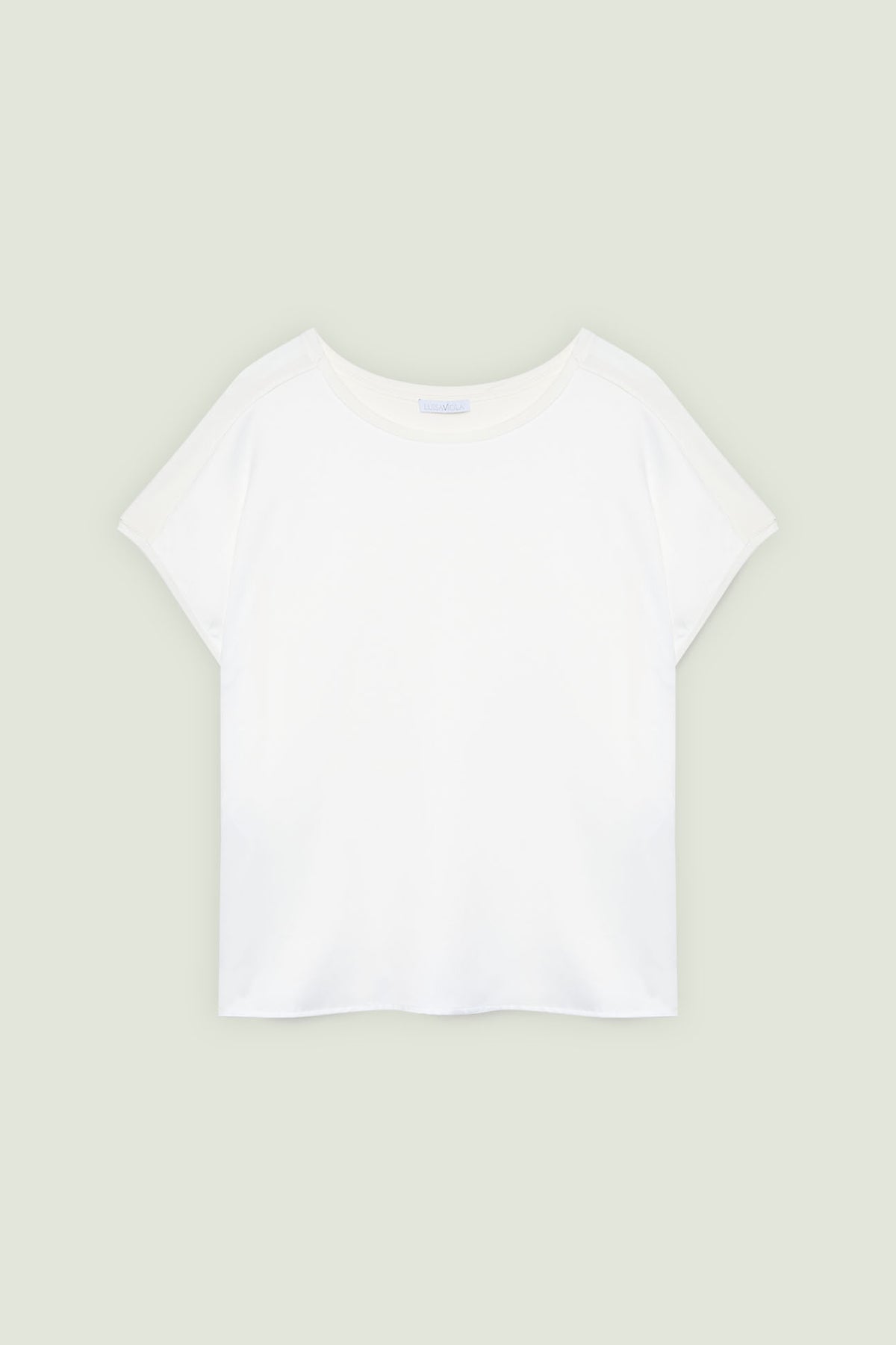 T-SHIRT | T-SHIRT IN RASO E JERSEY | LUISA VIOLA – Luisa Viola