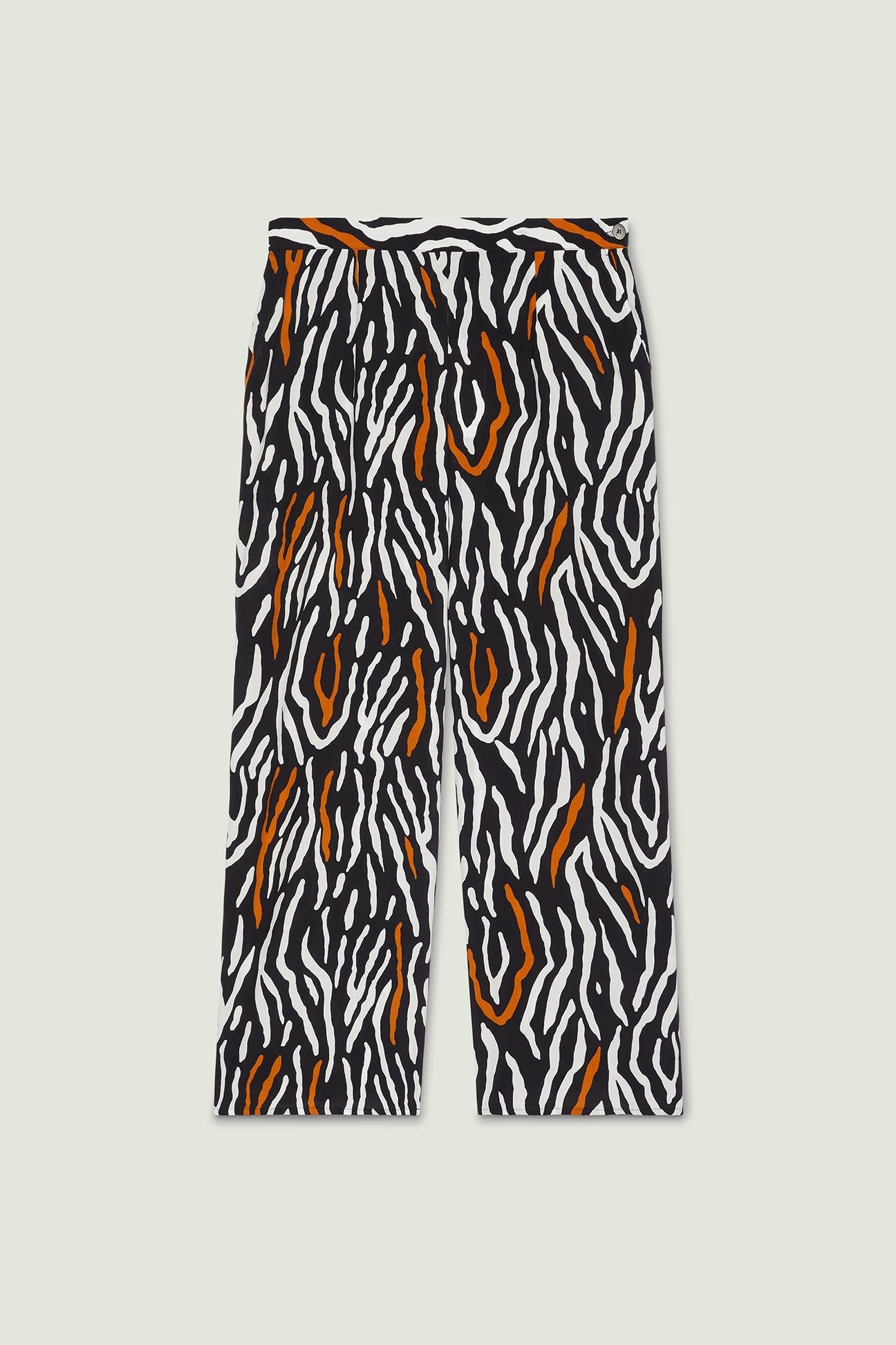 PANTALONI AMPI IN GIAVANESE STAMPATA