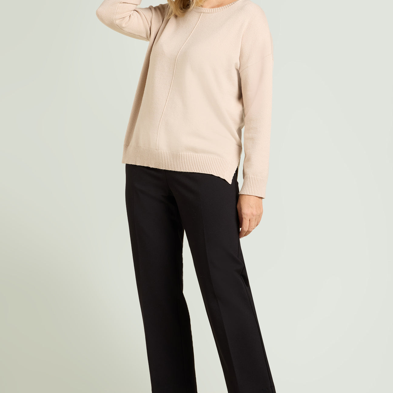 PANTALONI PULL-ON DRITTO IN PUNTO MILANO