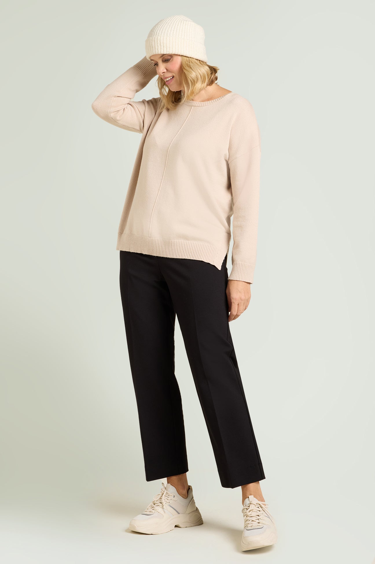 PANTALONI PULL-ON DRITTO IN PUNTO MILANO