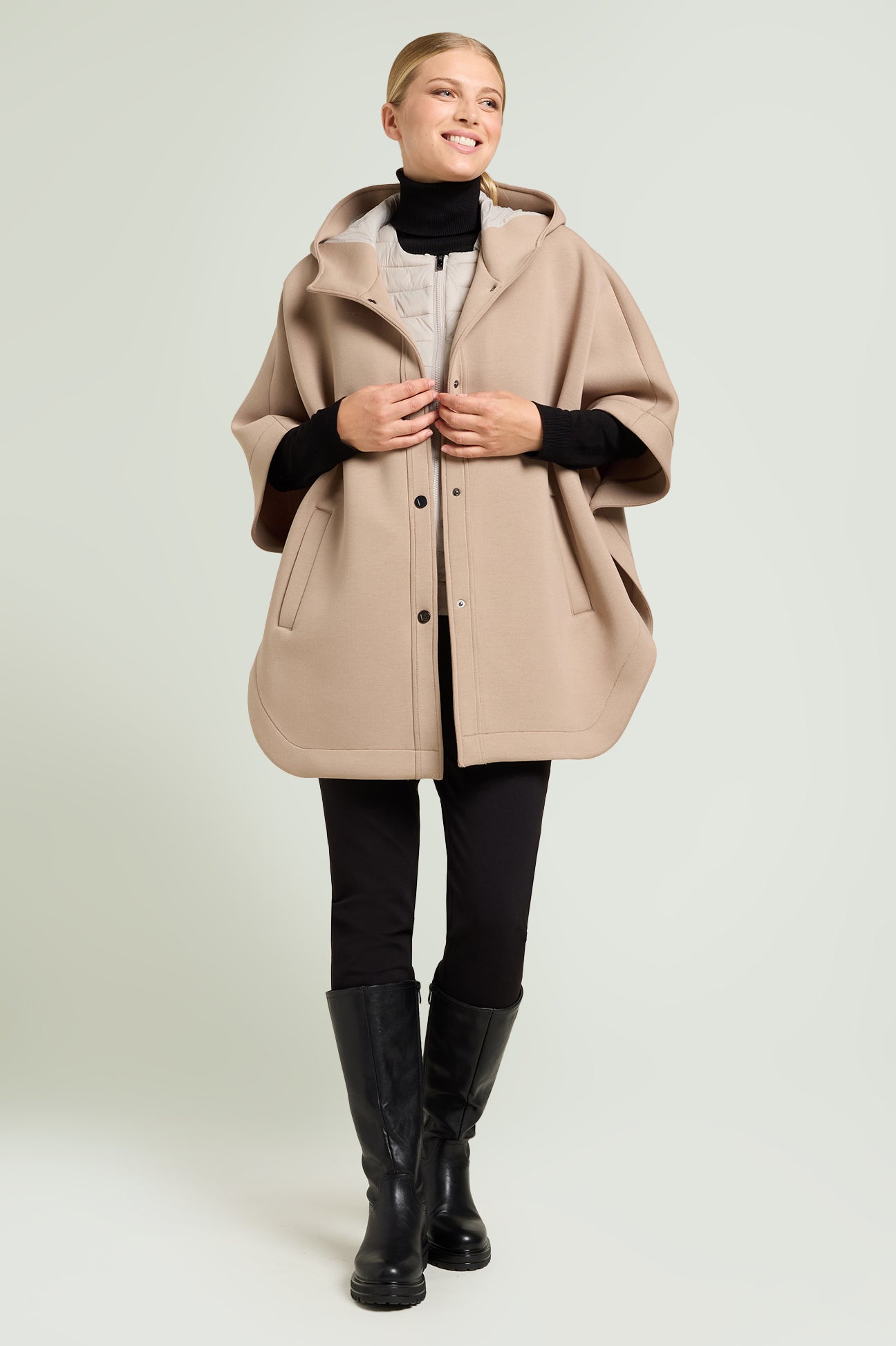 CAPPA + GILET : "3 in 1"