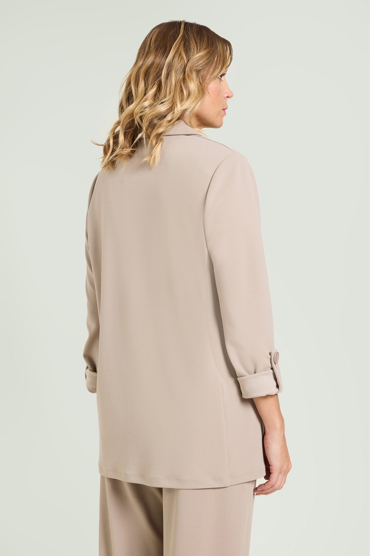 GIACCA IN SCUBA CREPE