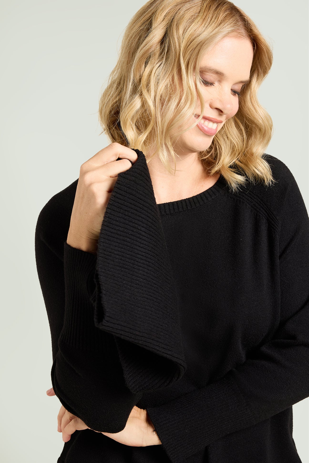 MAGLIA WINTER TOUCH CON COLLO STACCABILE