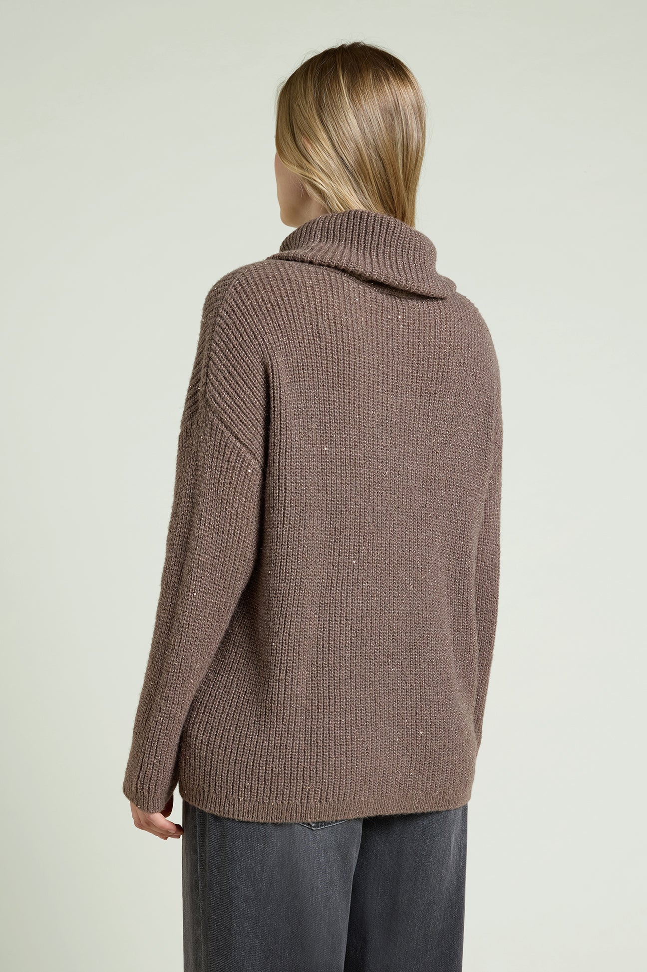 MAGLIA SOFFICE CON ACCENTO LUREX