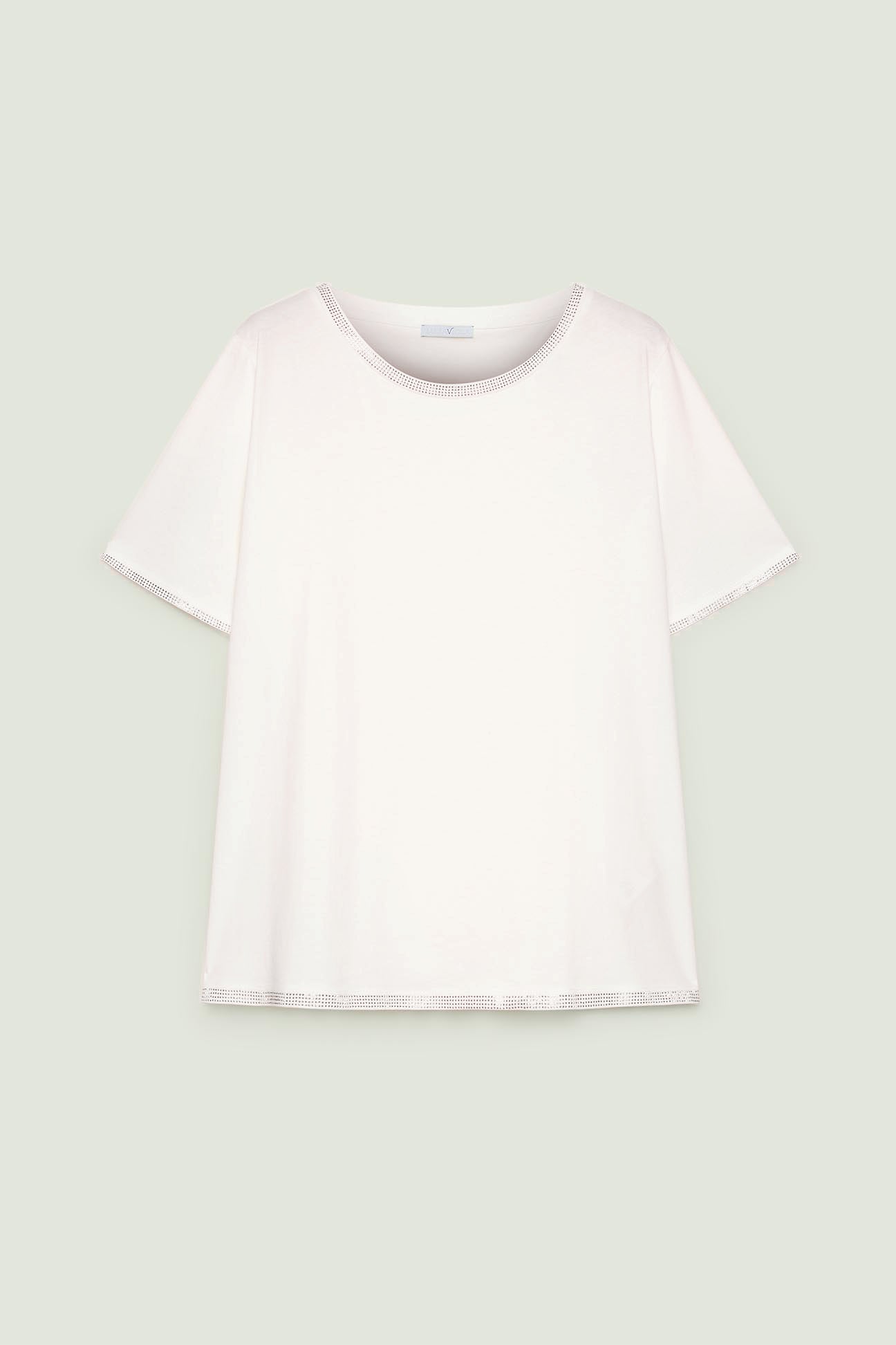 T-SHIRT CON PUNTI LUCE