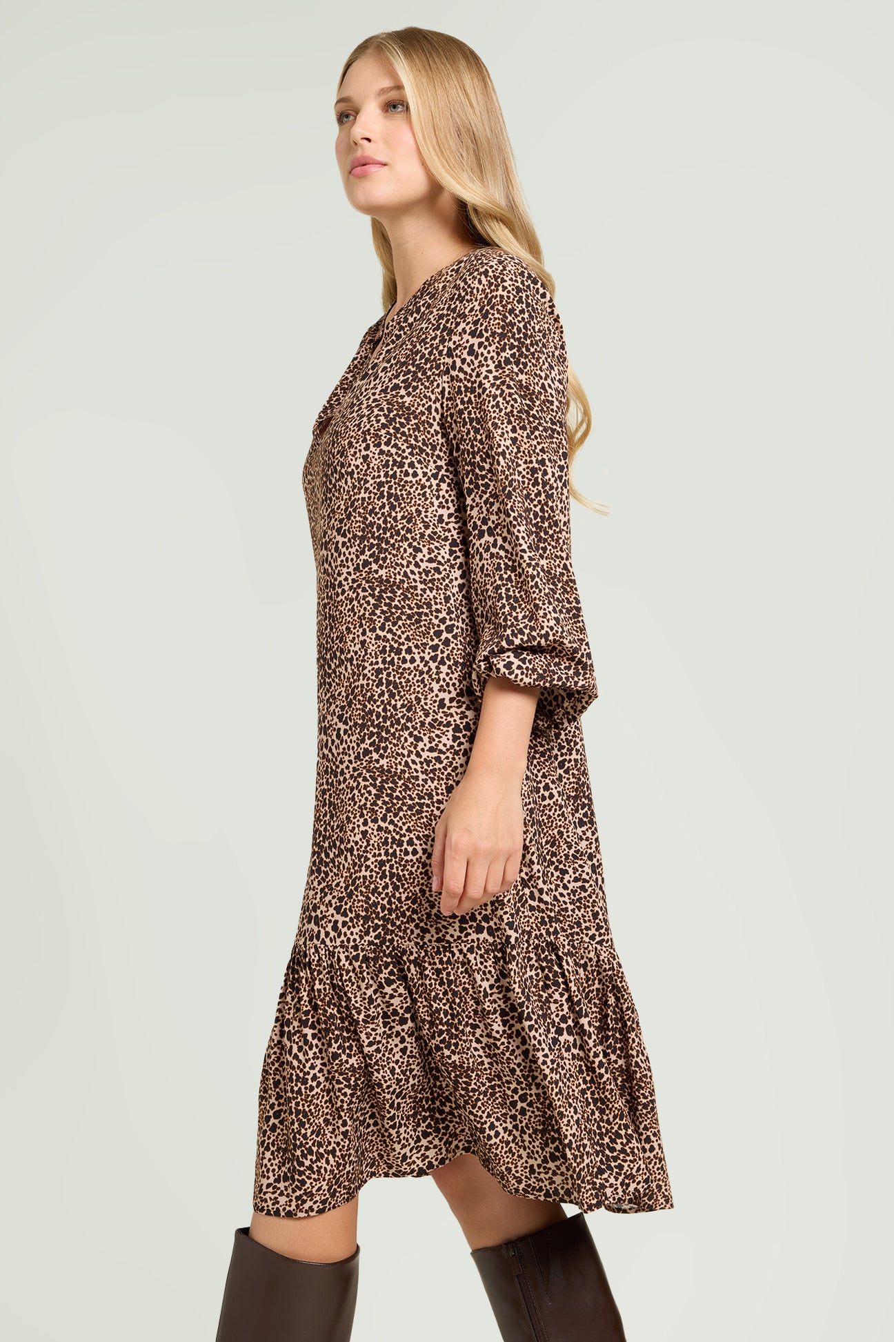 ABITO CON STAMPA ANIMALIER