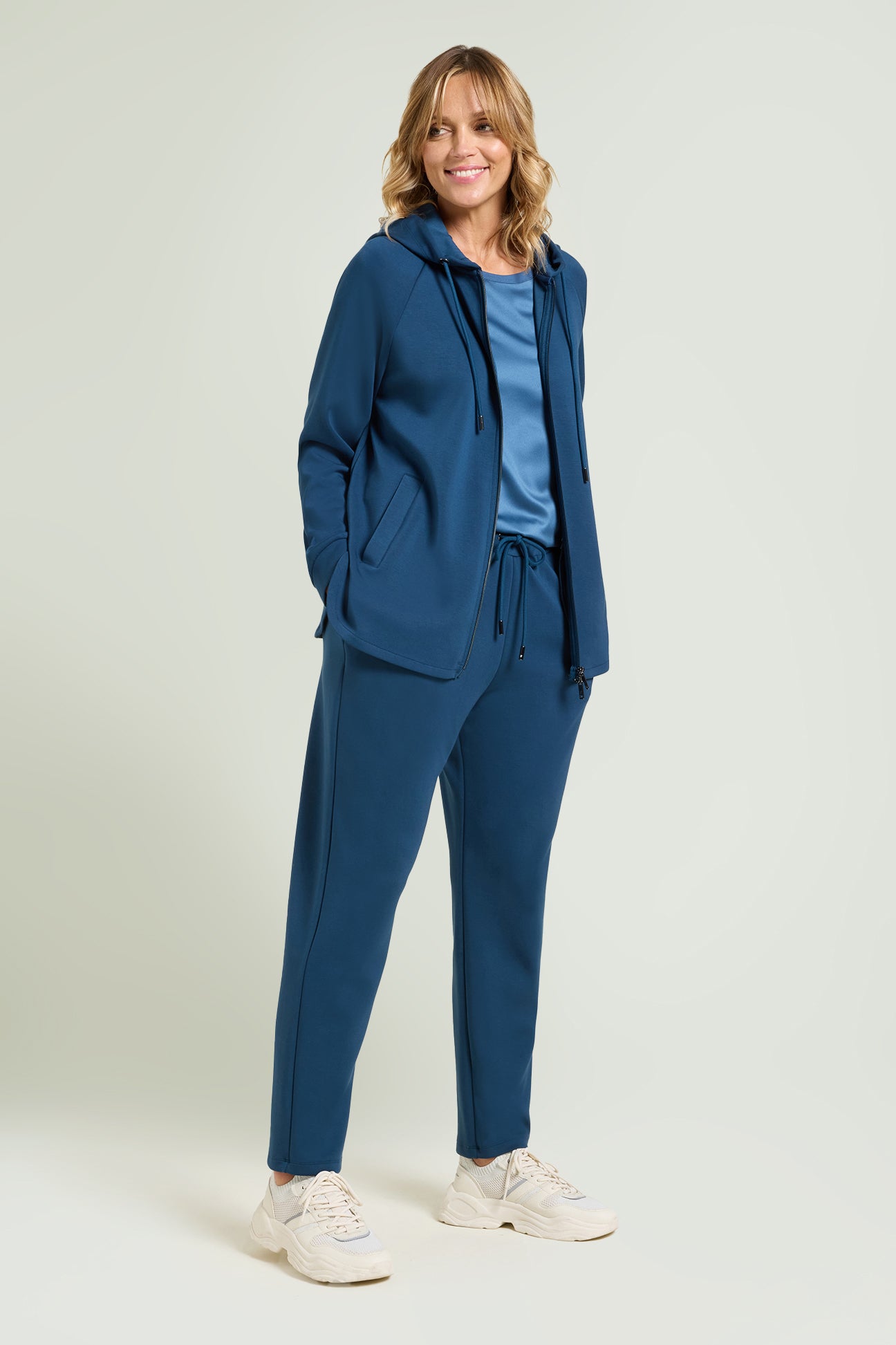 PANTALONI JOGGER PULL-ON IN JERSEY SCUBA