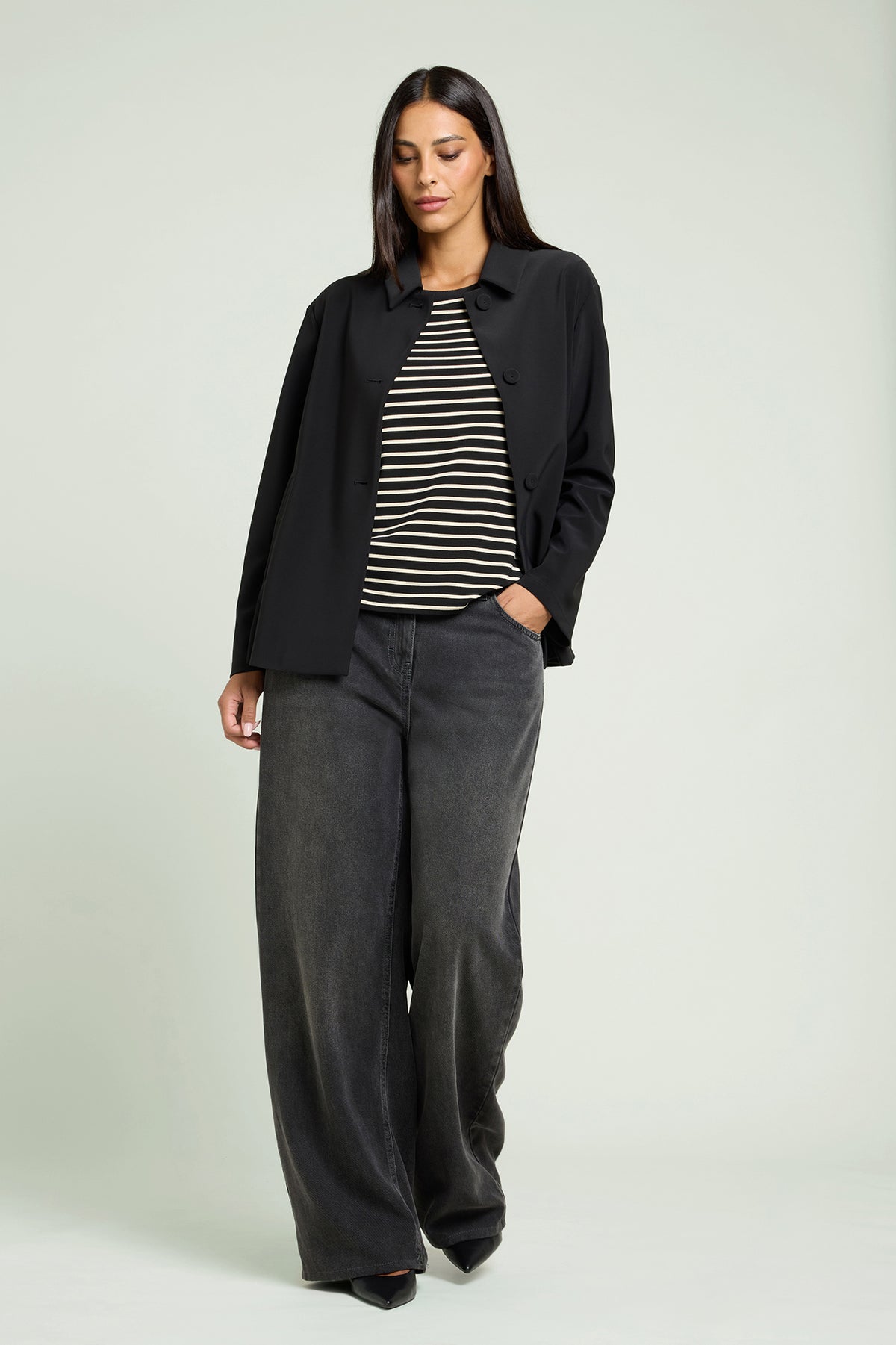 GIACCA IN COMPACT STRETCH