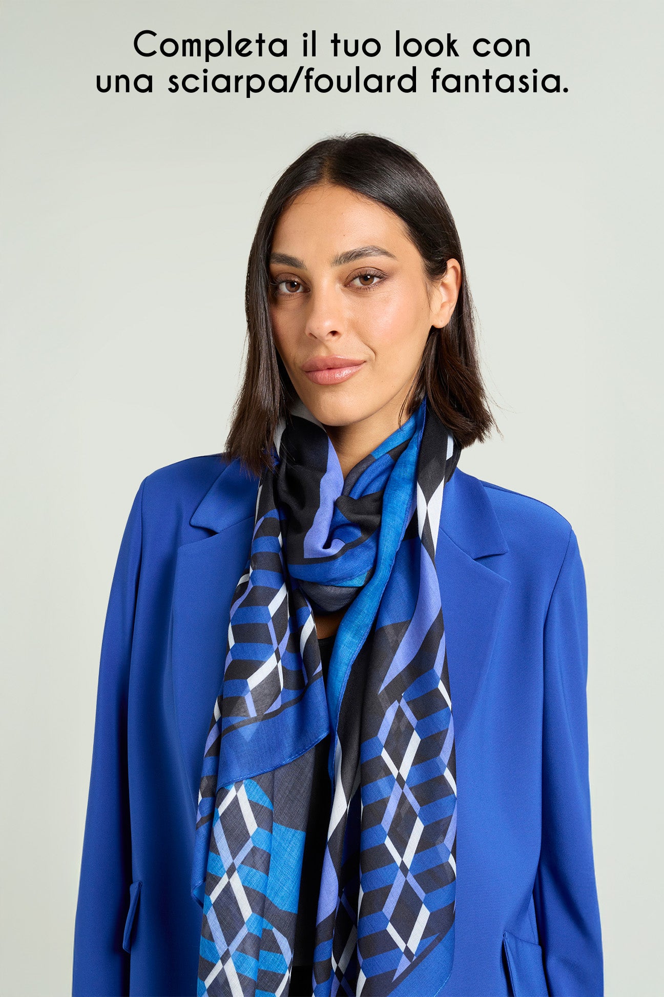 BLAZER IN COMPATTO STRETCH