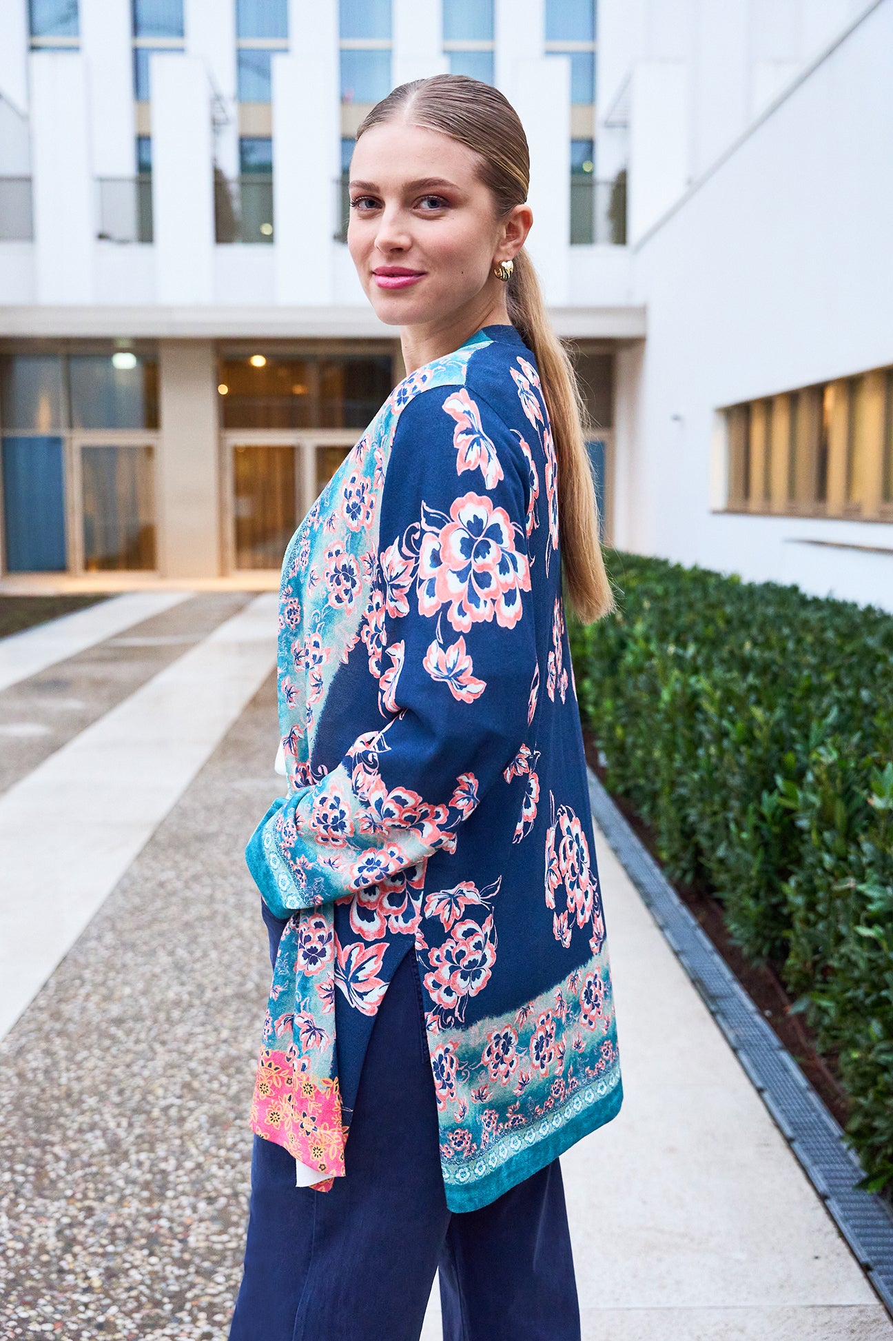 CARDIGAN STAMPATO