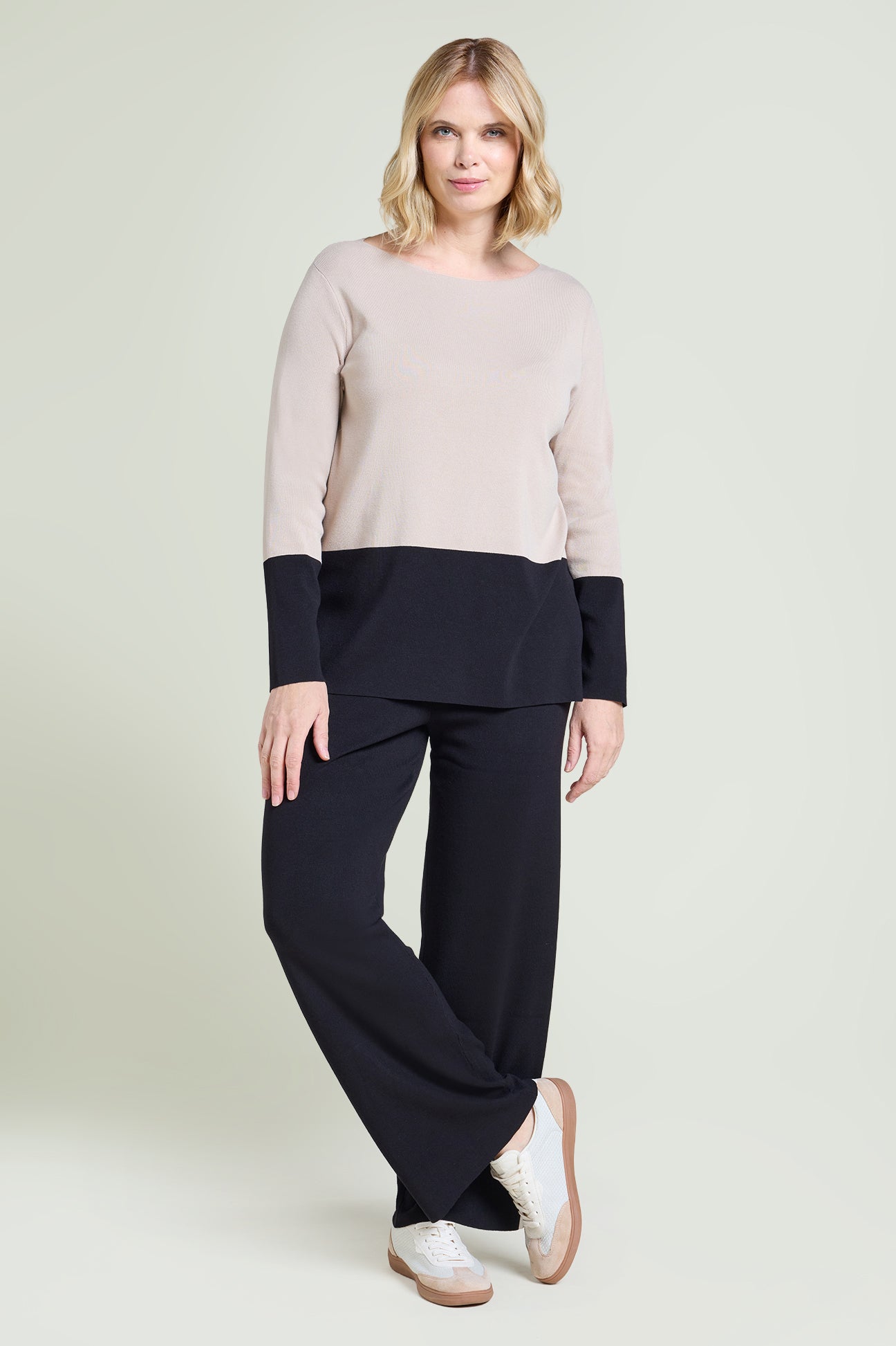MAGLIA COLOR BLOCK