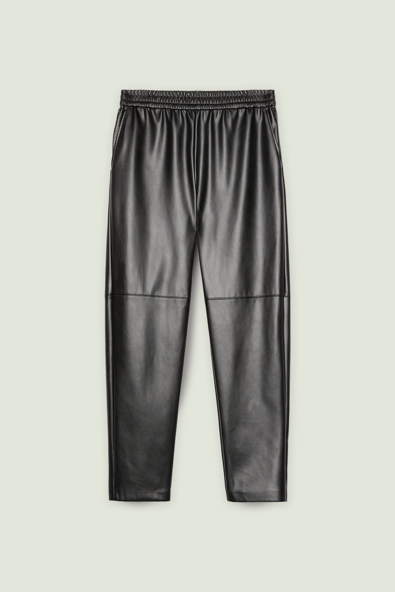 PANTALONI PULL-ON IN TESSUTO SPALMATO