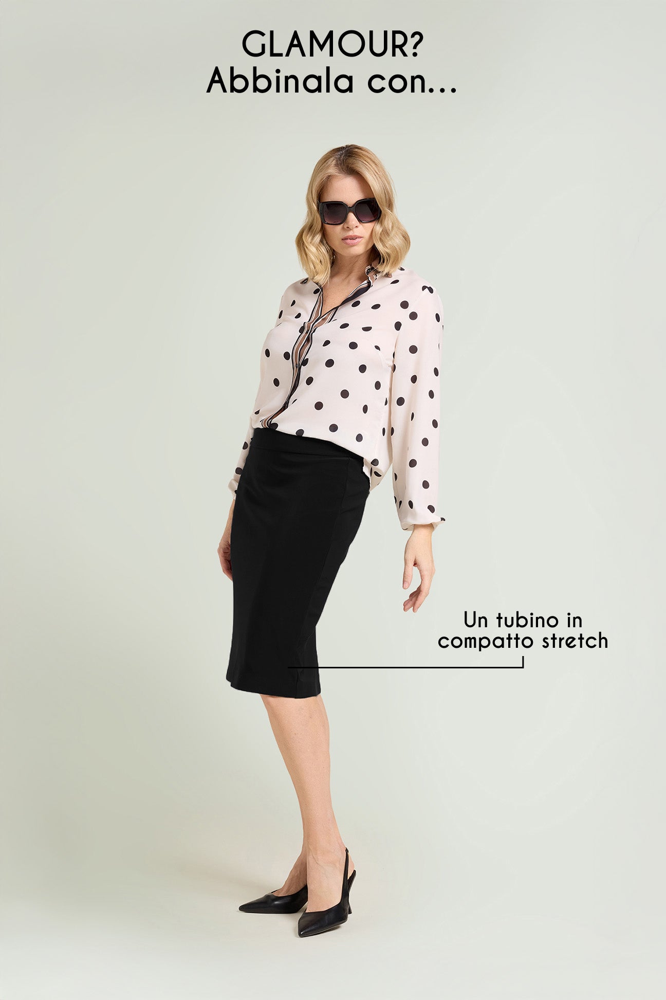 CAMICIA IN DOPPIA GEORGETTE STAMPATA