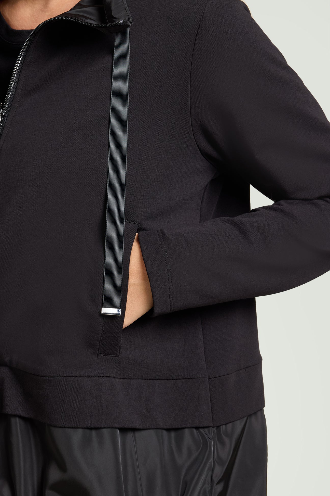 CABAN IN FELPA E NYLON