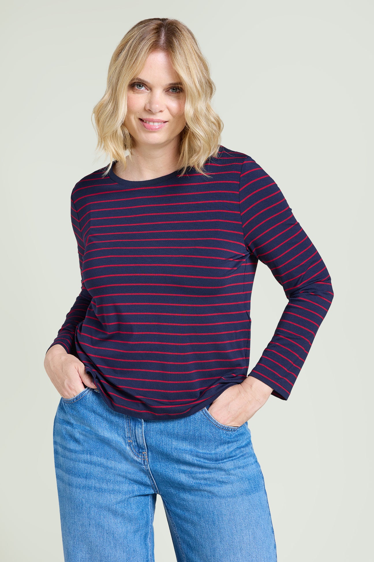 T-SHIRT RIGATA