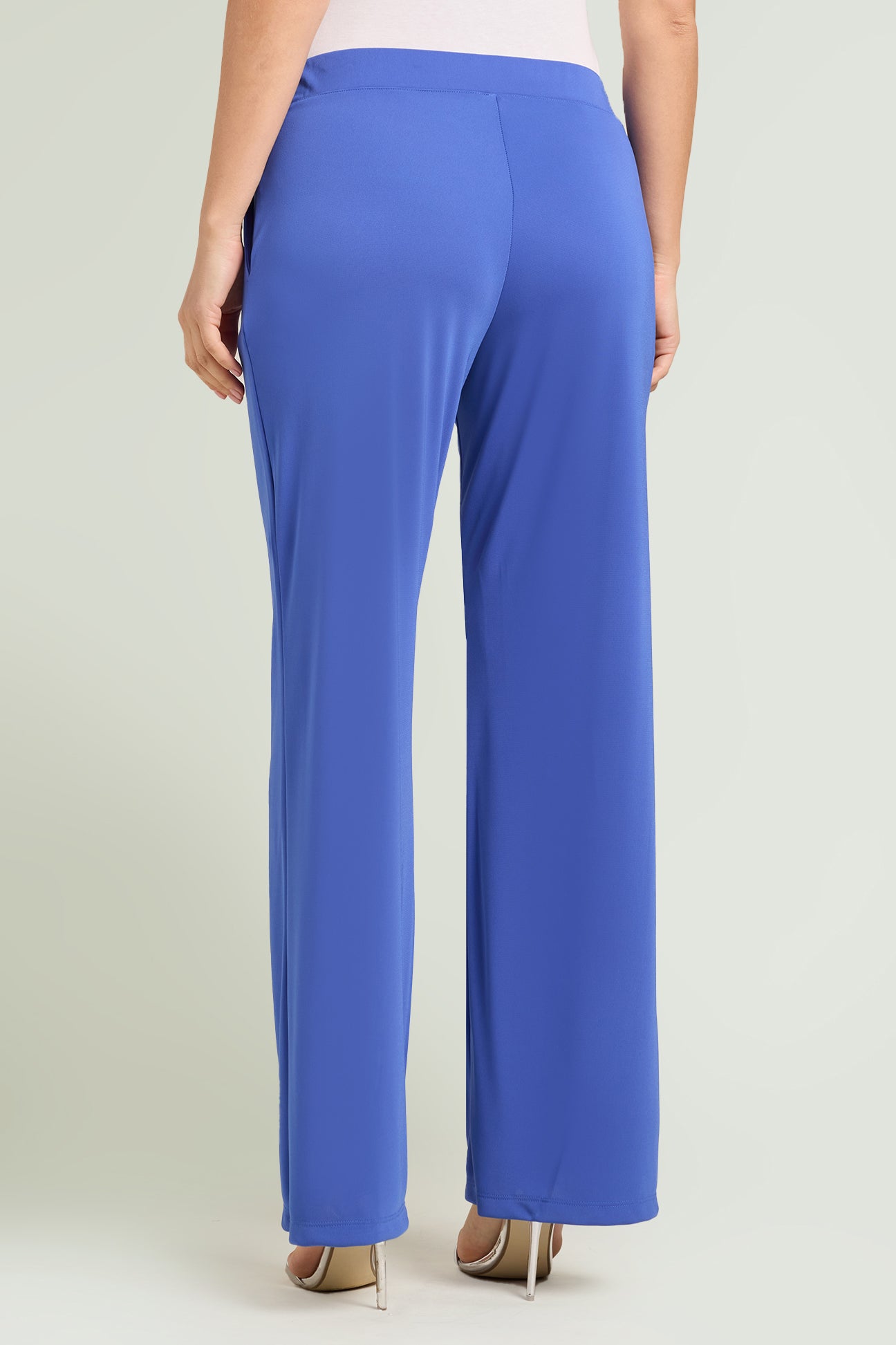 PANTALONI PULL-ON AMPI IN JERSEY FLUIDO