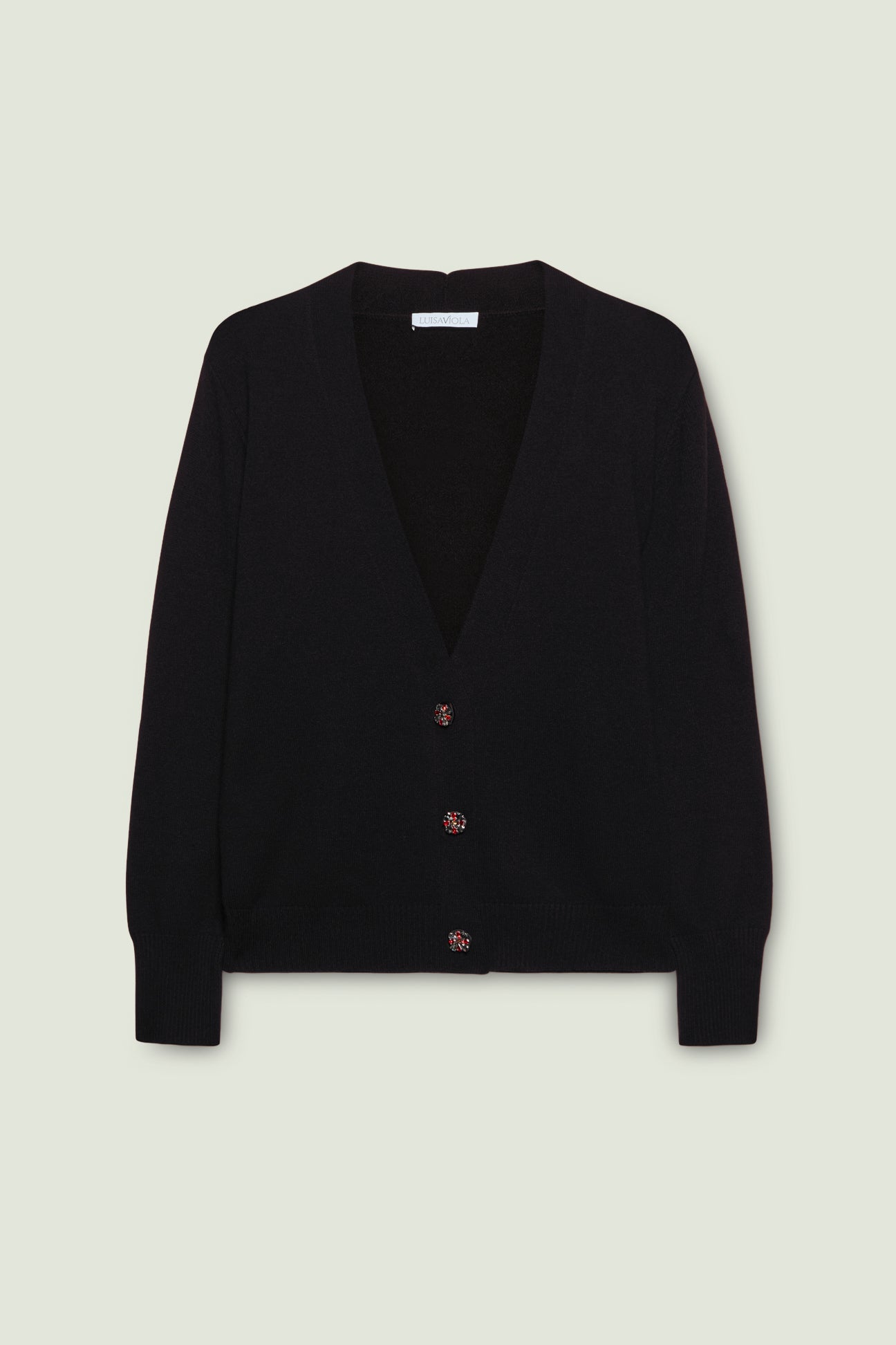 CARDIGAN CON BOTTONI RICAMATI