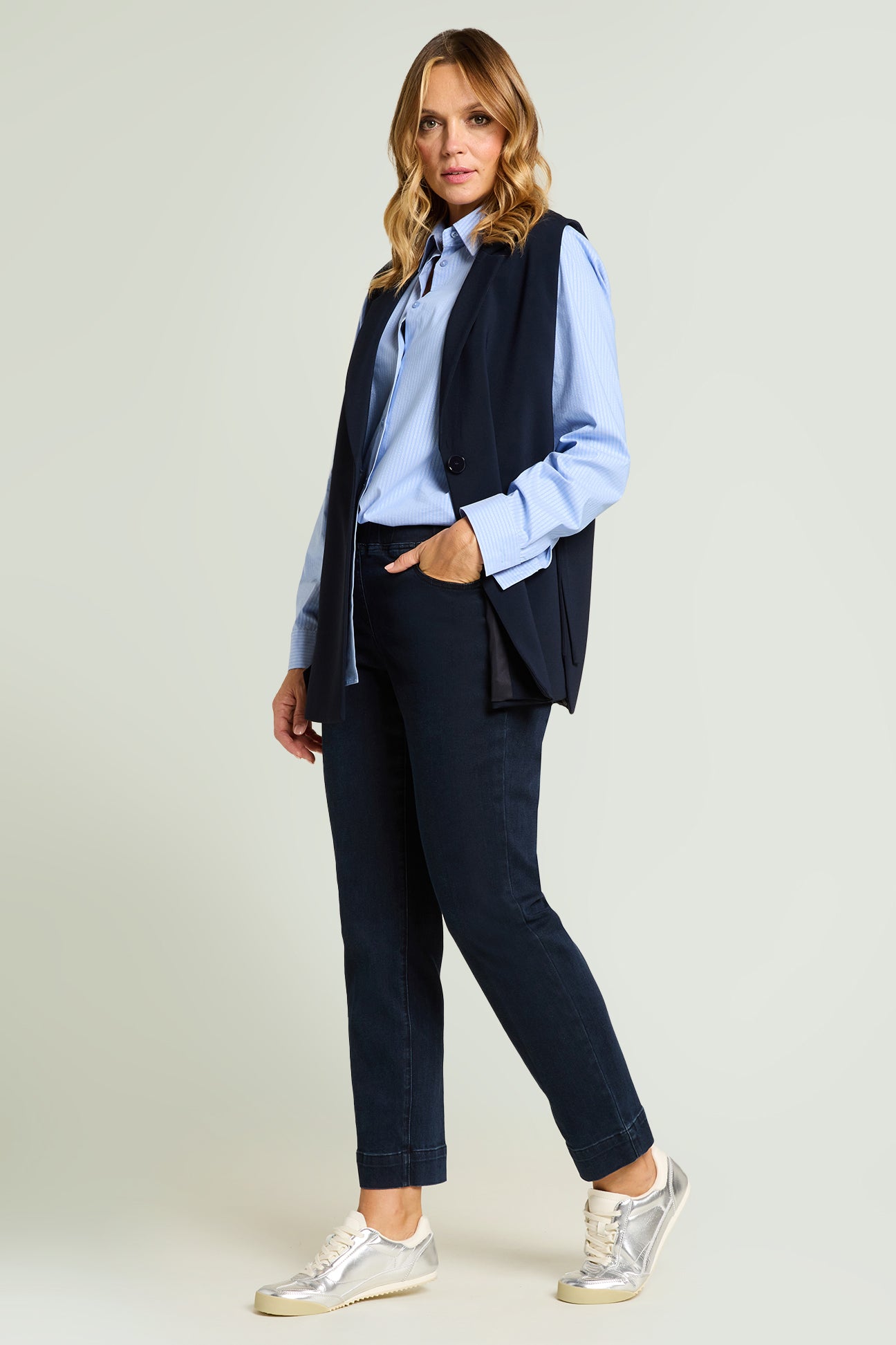 JEANS Pull-On A Sigaretta