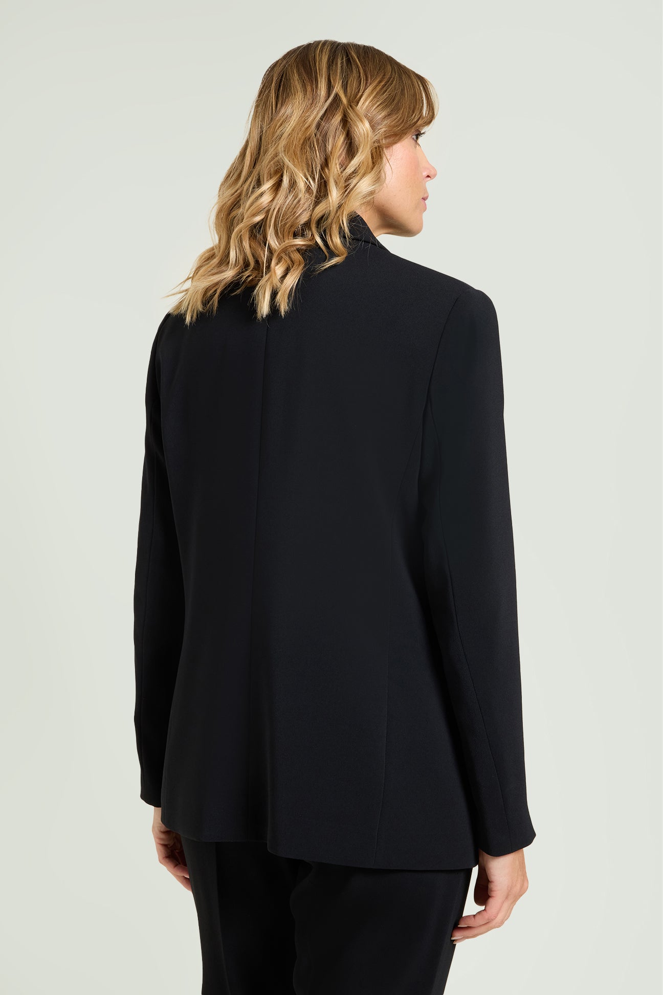 BLAZER DOPPIO PETTO IN CREPE CADY