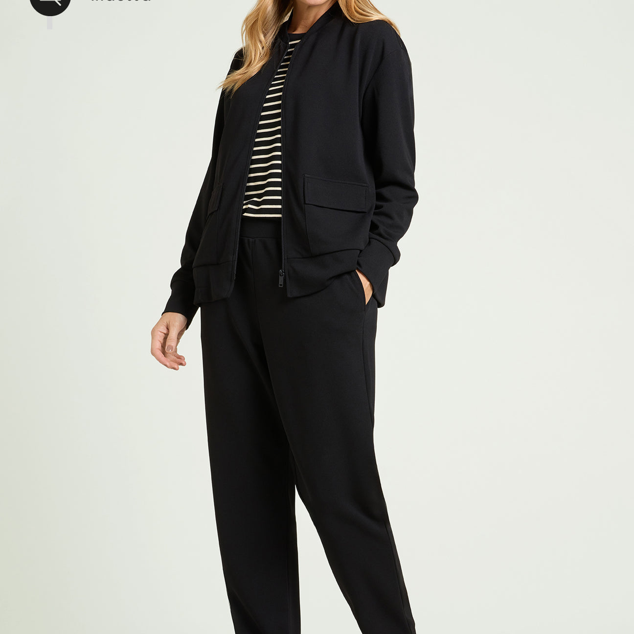 PANTALONI JOGGER IN SCUBA TWILL
