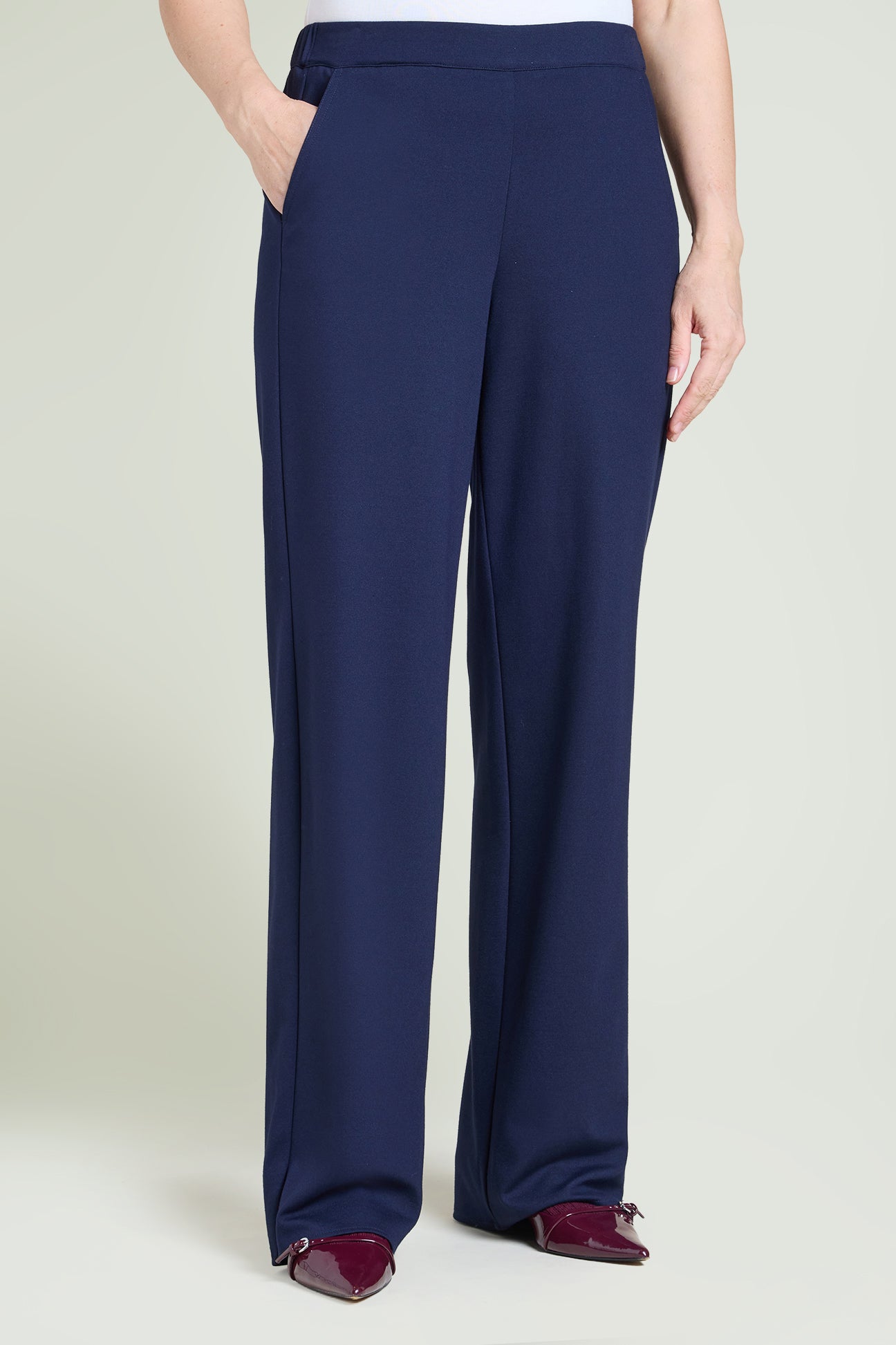 PANTALONI PULL-ON AMPI IN PUNTO MILANO