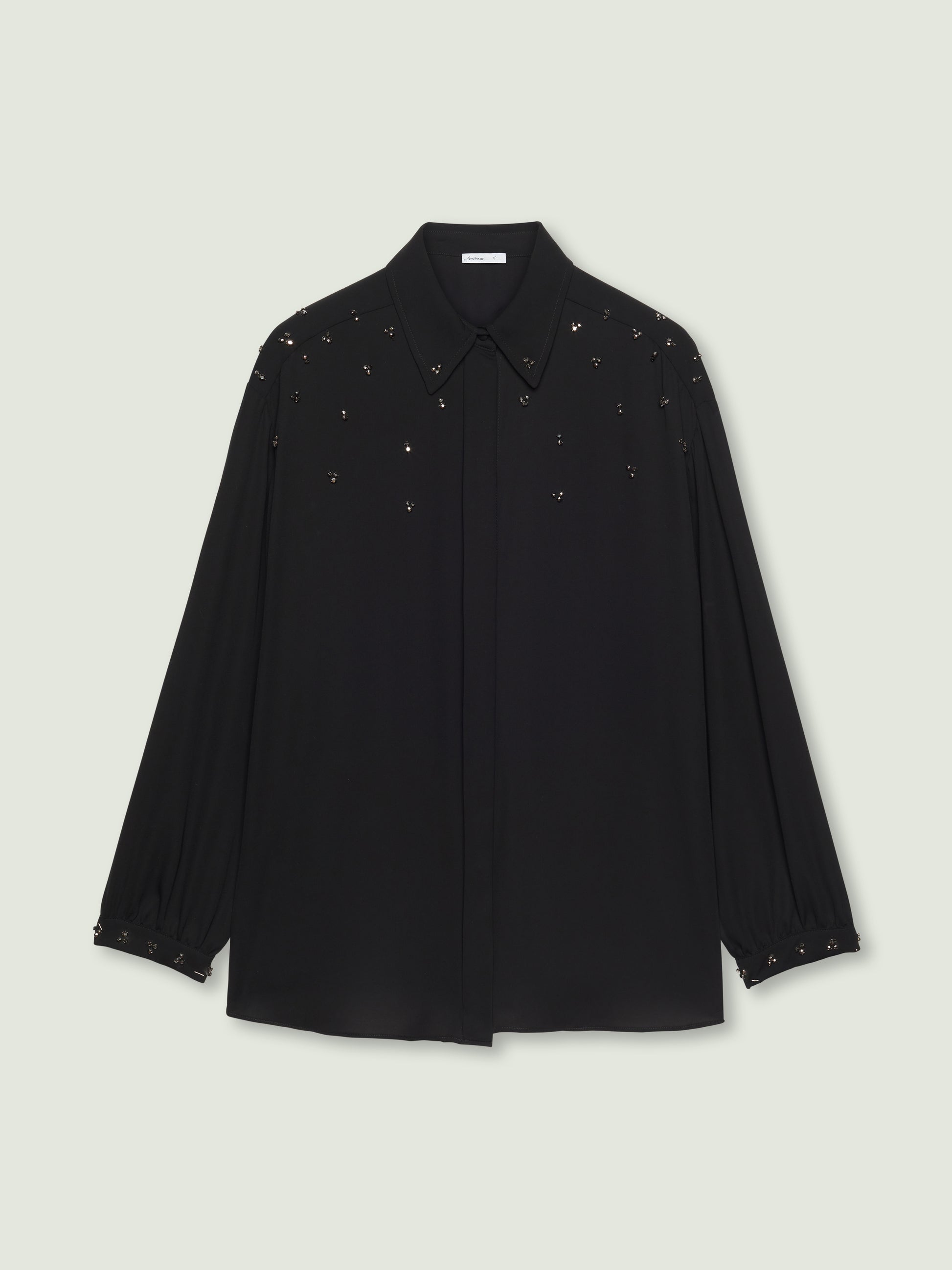 CAMICIA RICAMATA A MANO