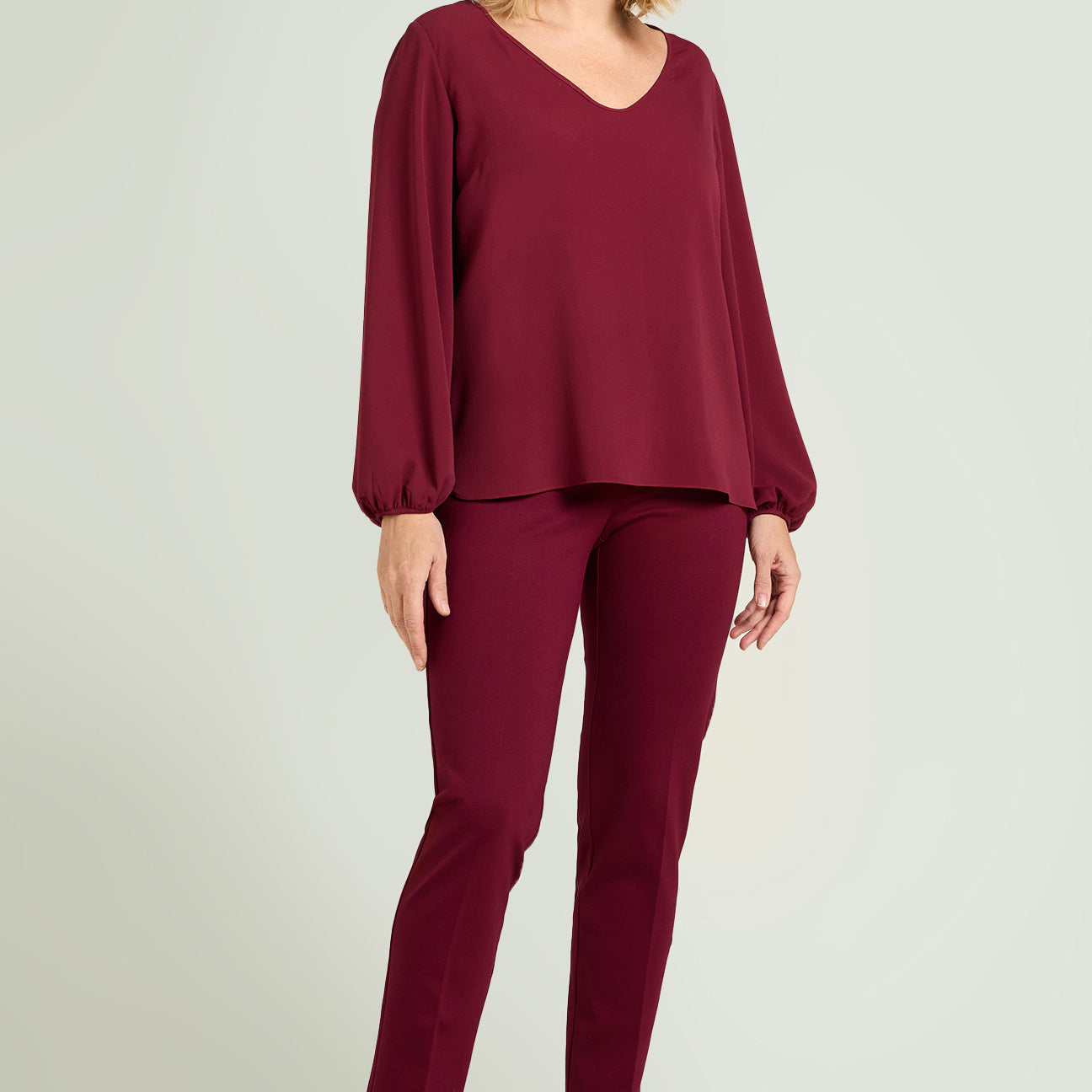 PANTALONI NO HIPS A SIGARETTA IN PUNTO MILANO