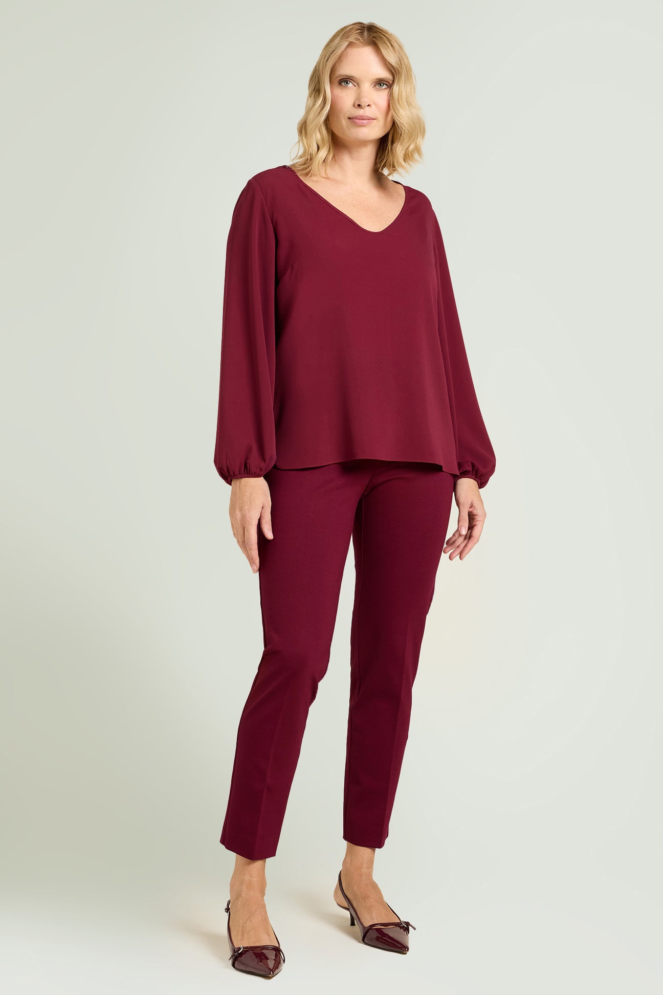 PANTALONI NO HIPS A SIGARETTA IN PUNTO MILANO