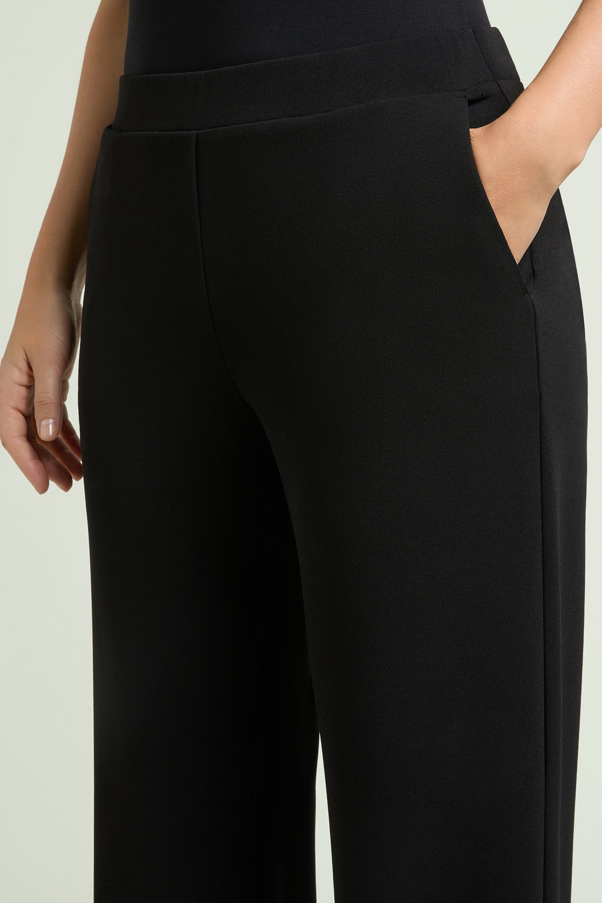 PANTALONI PULL-ON AMPI IN CREPE