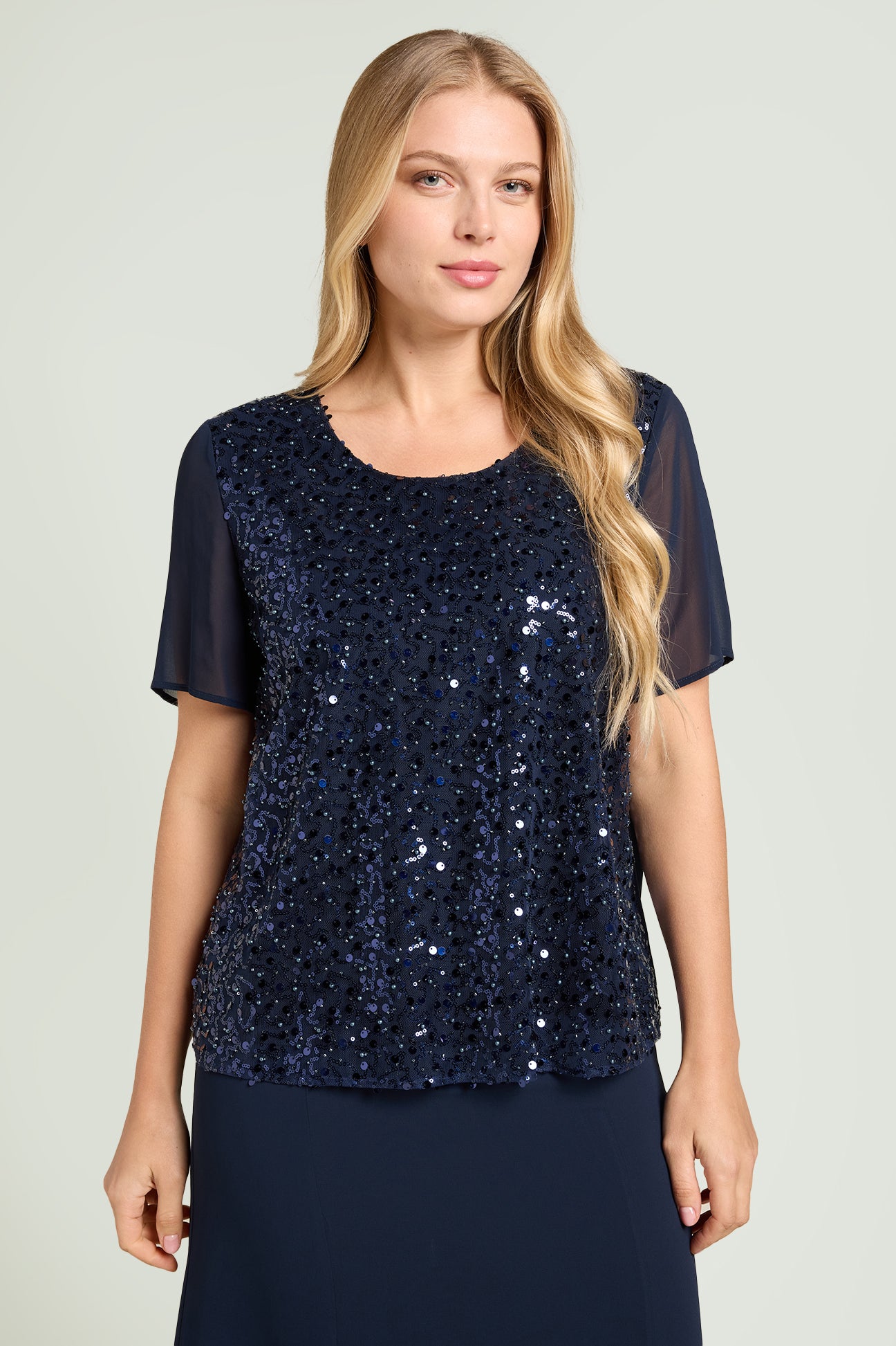 COMPLETO TRE PEZZI IN GEORGETTE