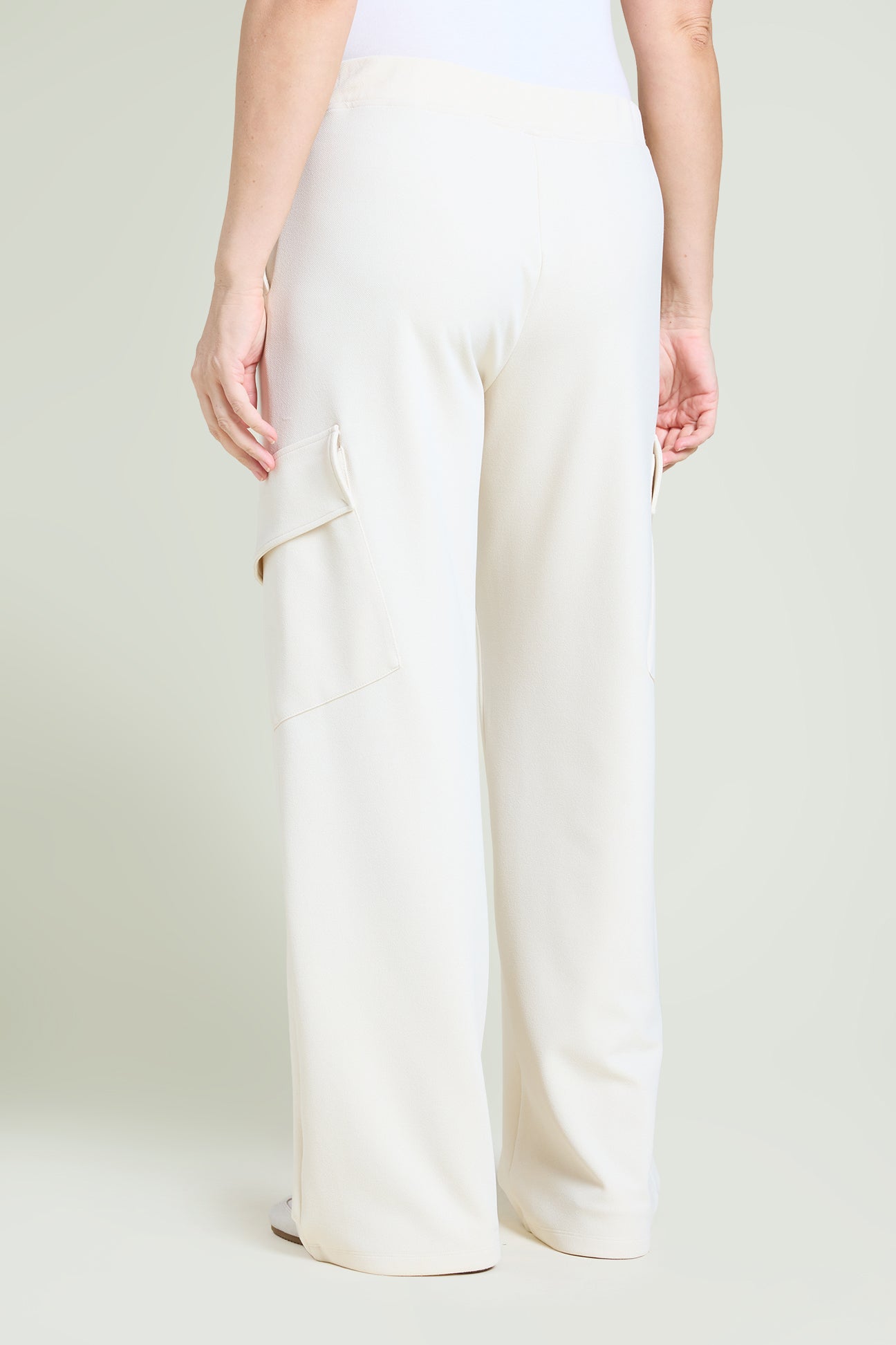 PANTALONI CARGO IN SCUBA TWILL