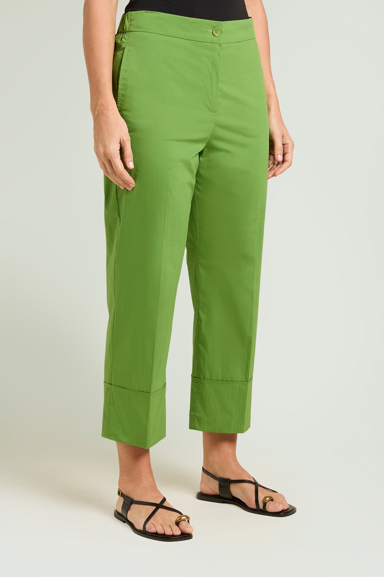 PANTALONI CHINOS IN POPELINE
