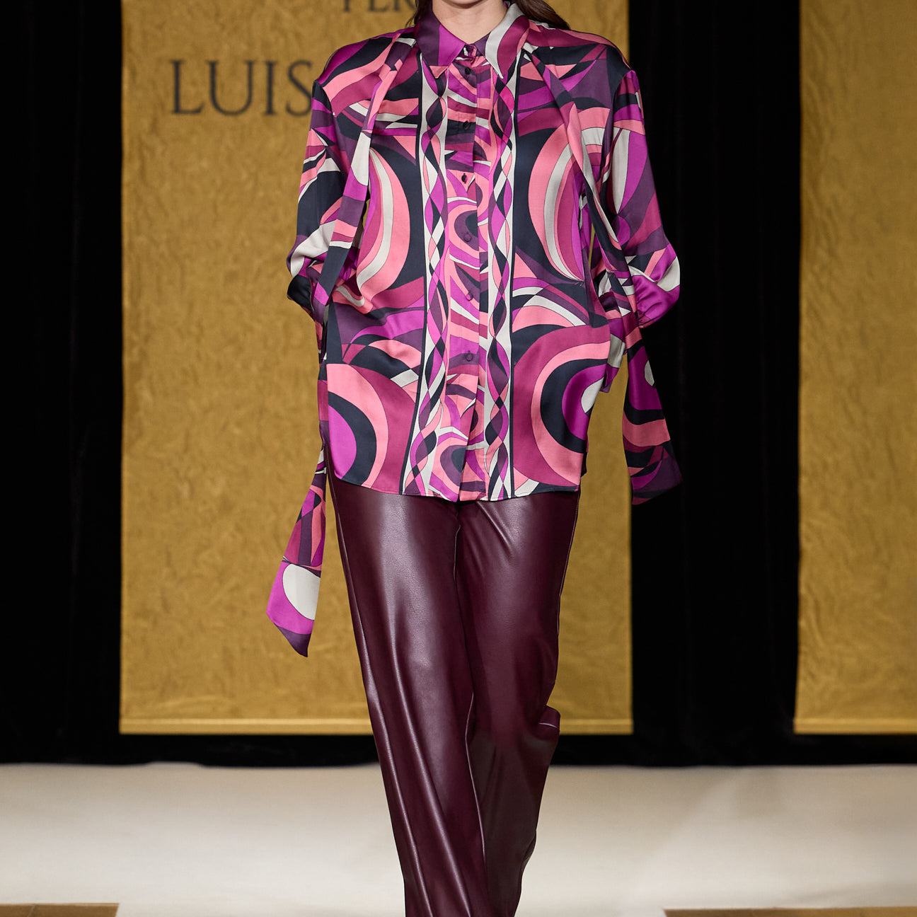 CAMICIA IN RASO STAMPATO