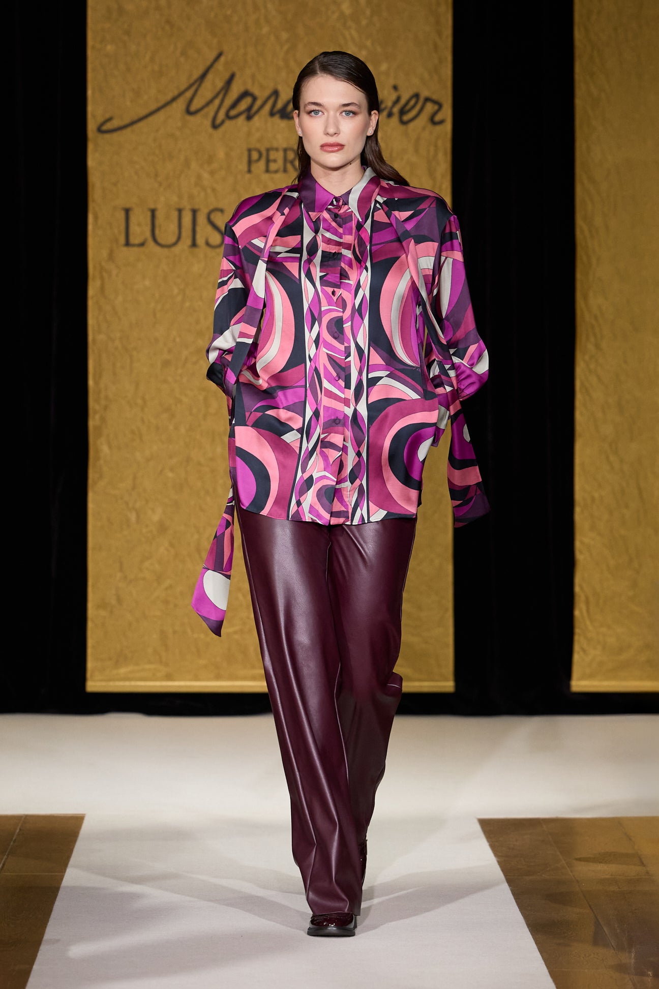 PANTALONI PULL-ON IN TESSUTO SPALMATO