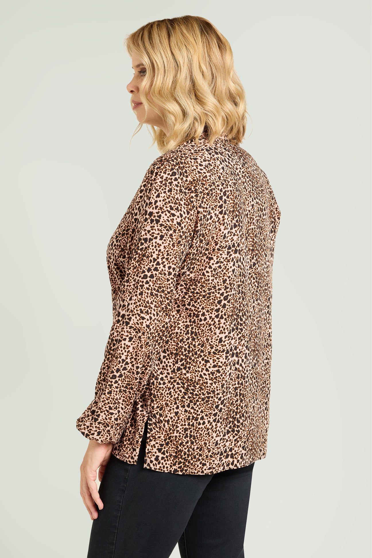 CAMICIA CON STAMPA ANIMALIER