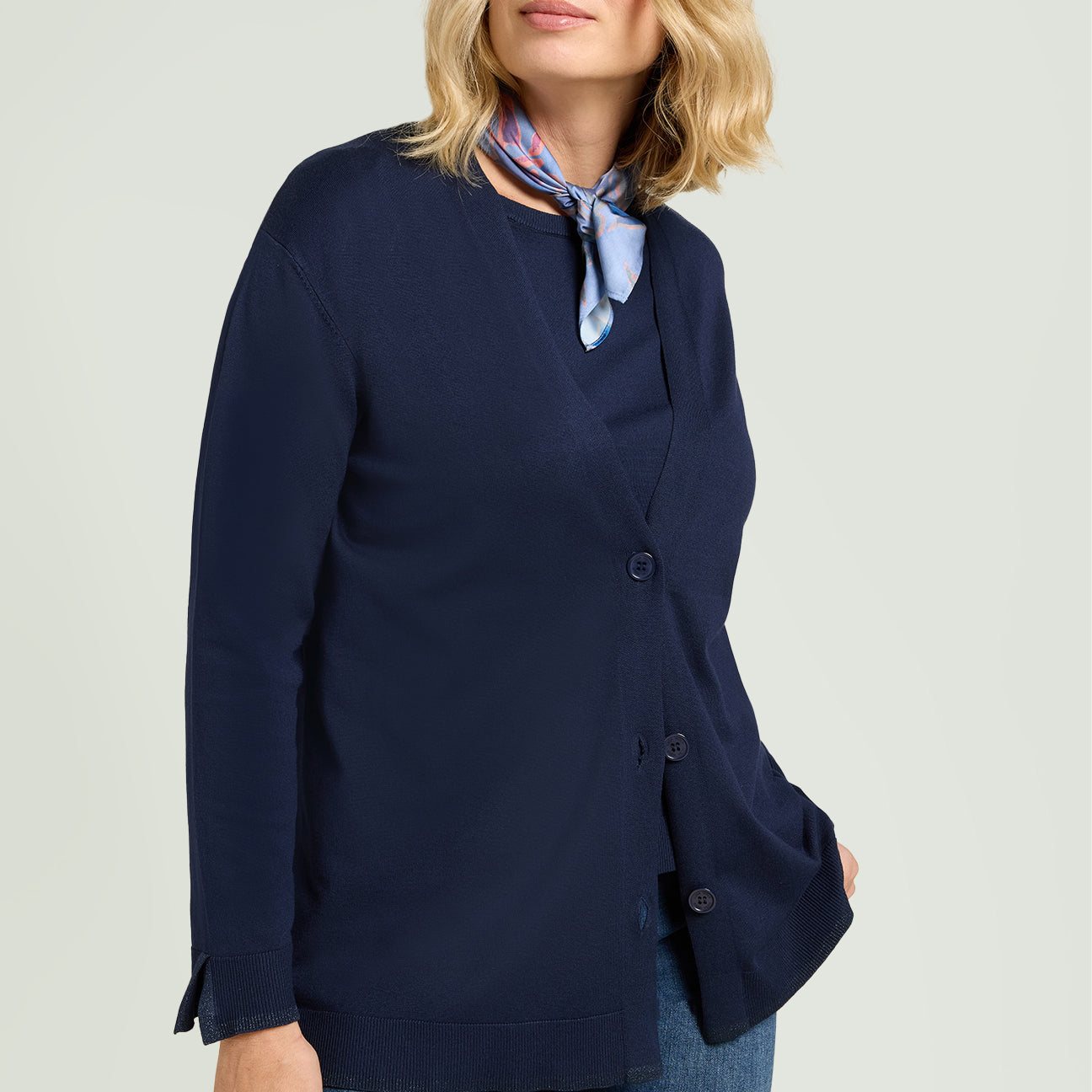 CARDIGAN IN VISCOSA COMFORT