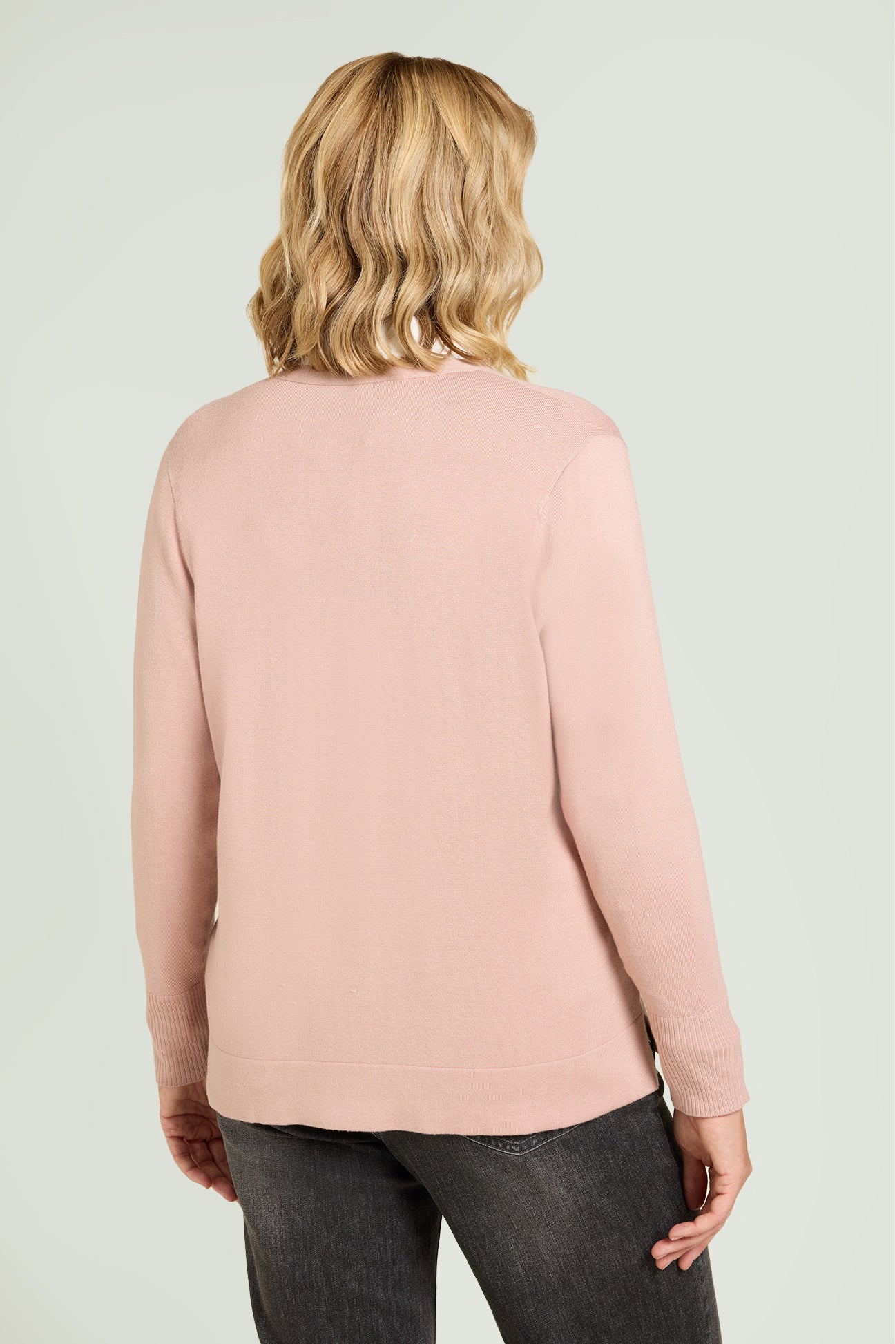 CARDIGAN RICAMATO A MANO