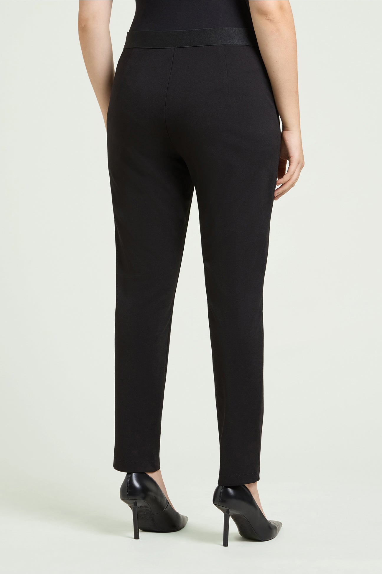 PANTALONI PULL-ON SKINNY IN PUNTO MILANO