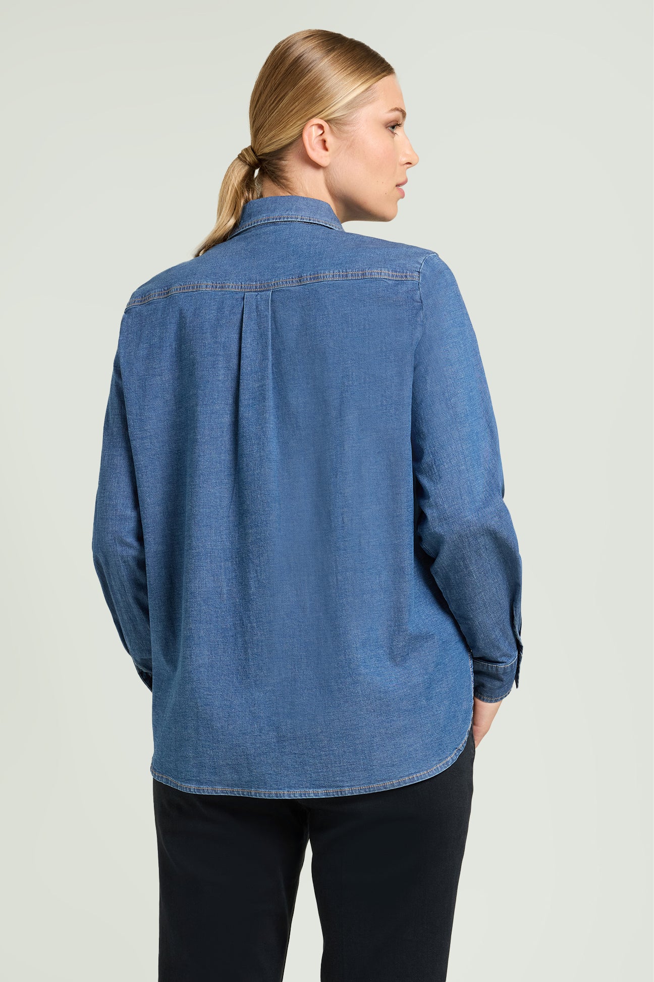 CAMICIA IN Denim LEGGERO