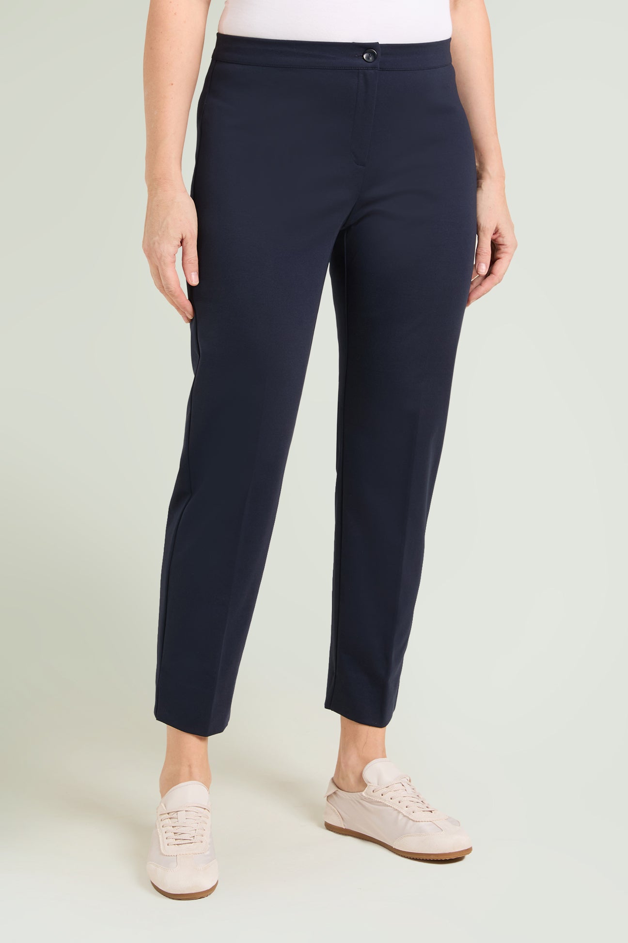 PANTALONI A SIGARETTA IN PUNTO MILANO