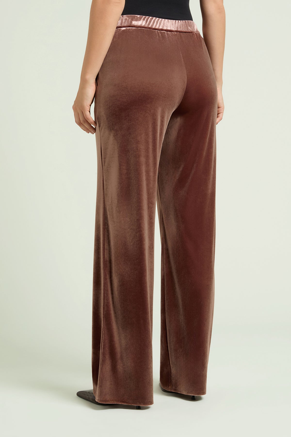 PANTALONI PULL-ON IN VELLUTO