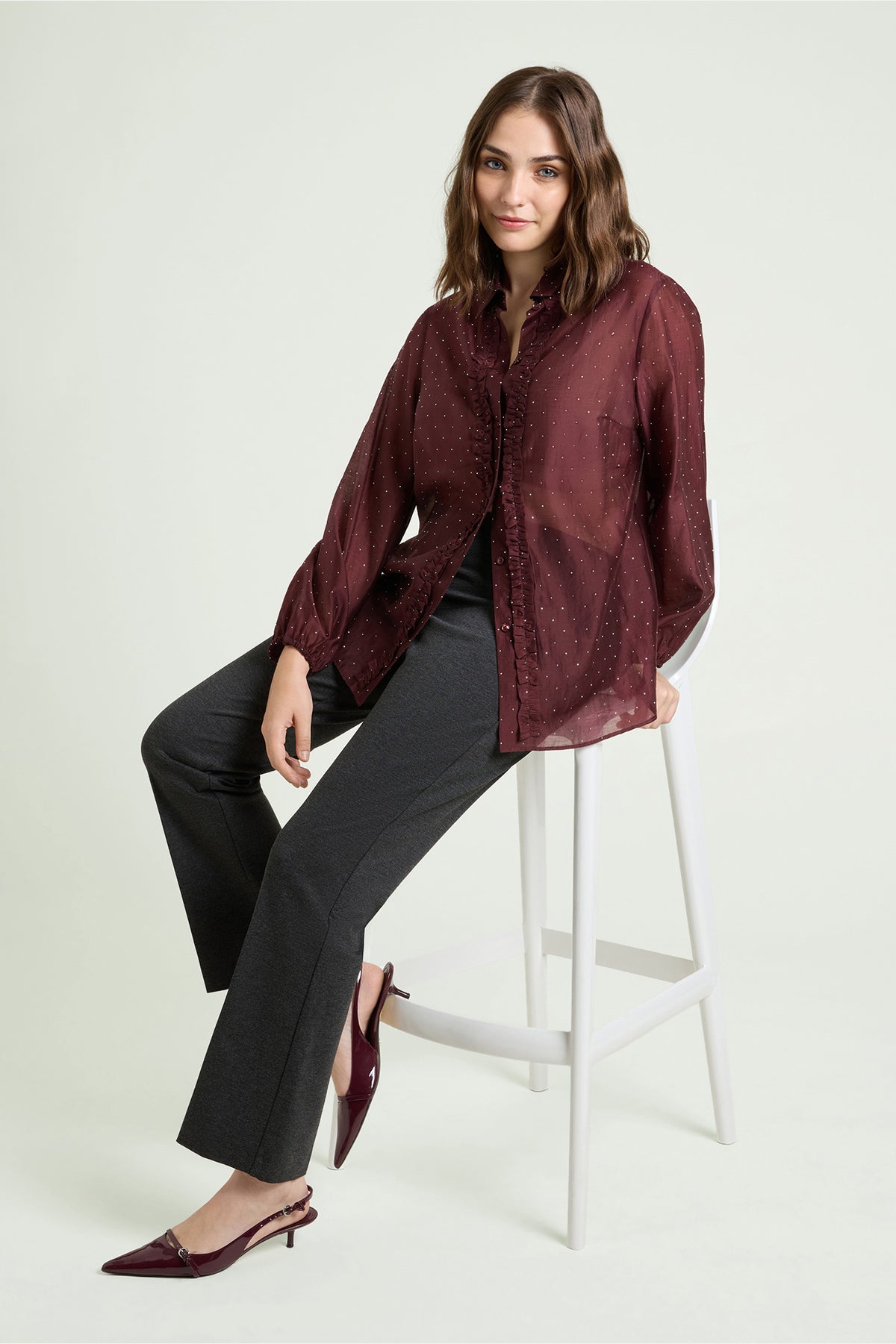 PANTALONI N0-HIPS KICK FLARE IN PUNTO MILANO