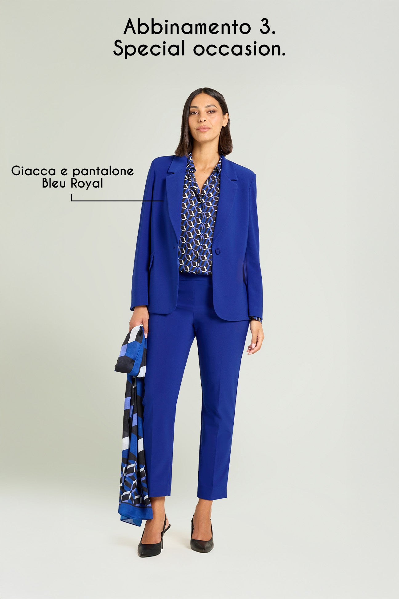 CAMICIA IN DOPPIA GEORGETTE STAMPATA