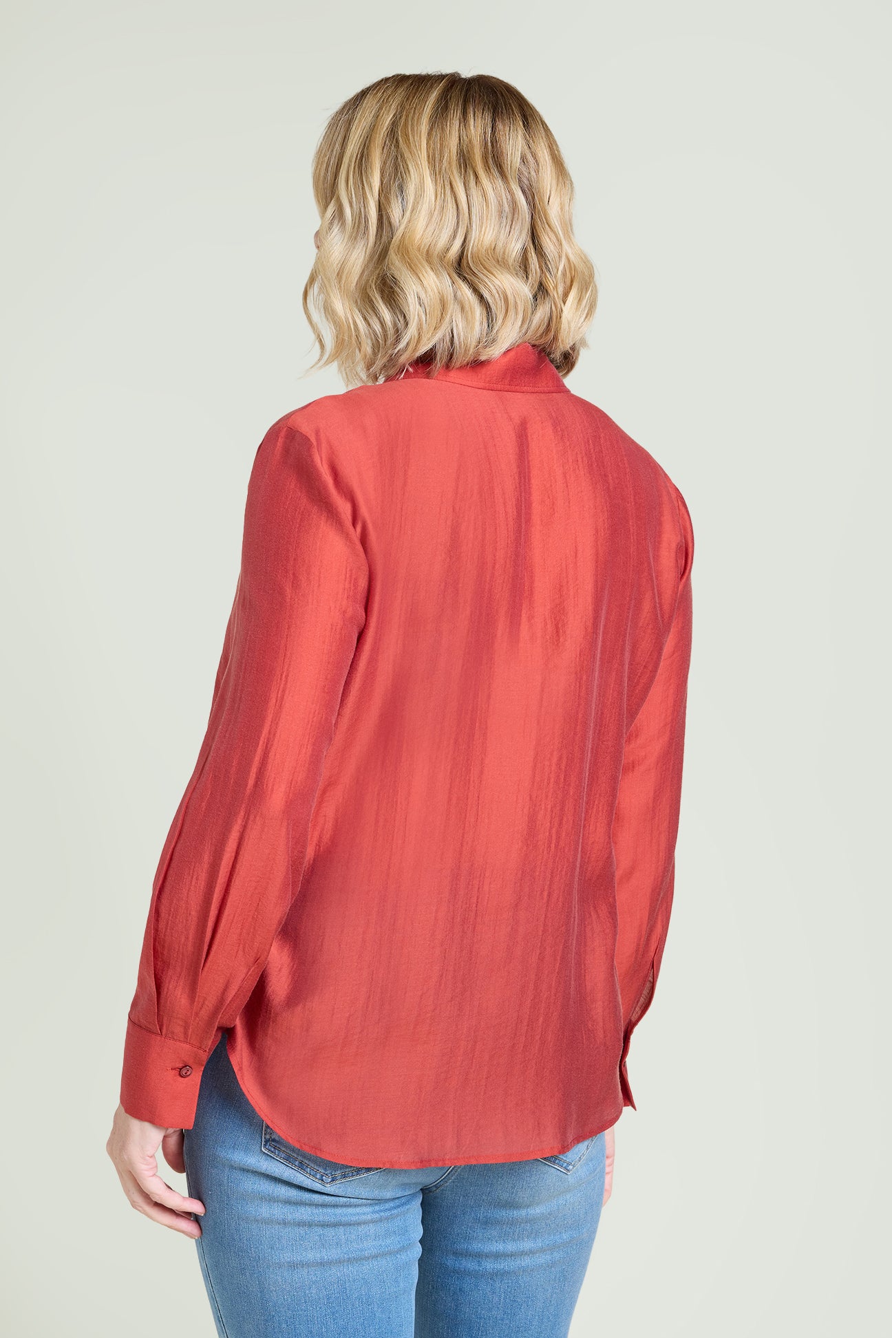 CAMICIA IN  TESSUTO FROISSE'