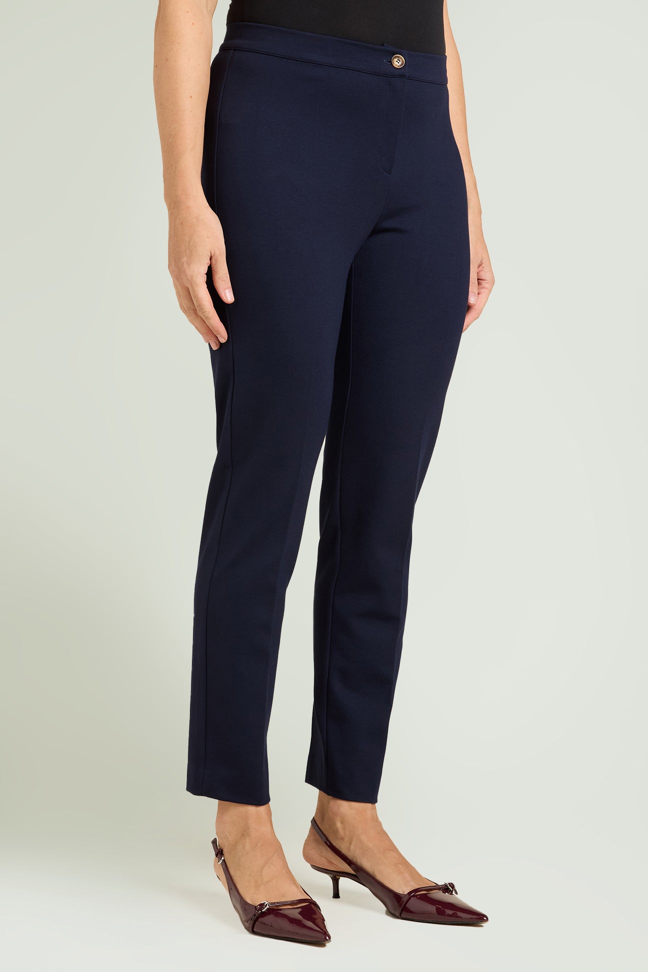 PANTALONI NO HIPS A SIGARETTA IN PUNTO MILANO