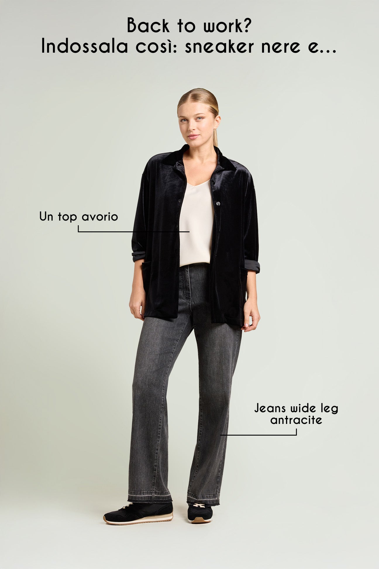 GIACCA-CAMICIA IN VELLUTO STRETCH