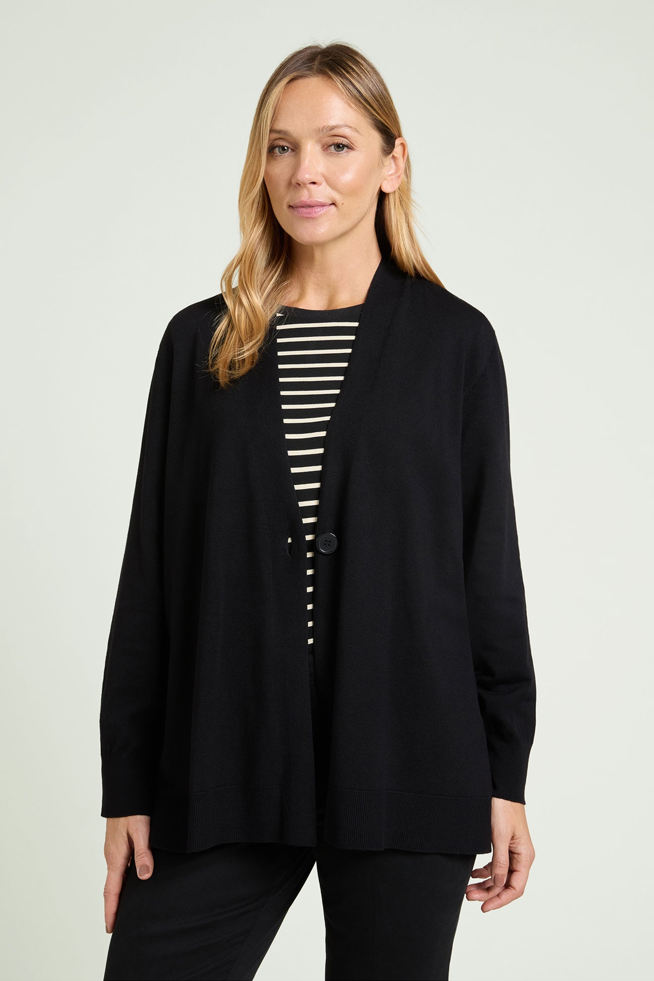 CARDIGAN IN VISCOSA COMFORT