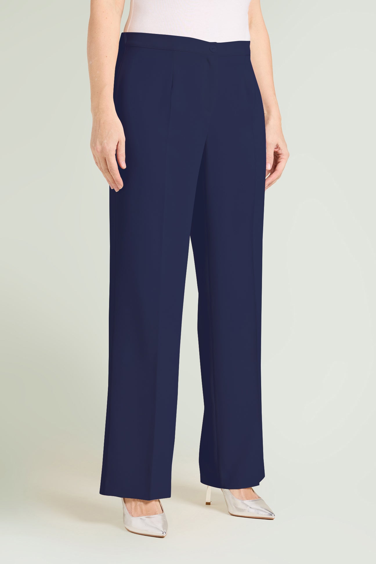 PANTALONI AMPI IN CADY